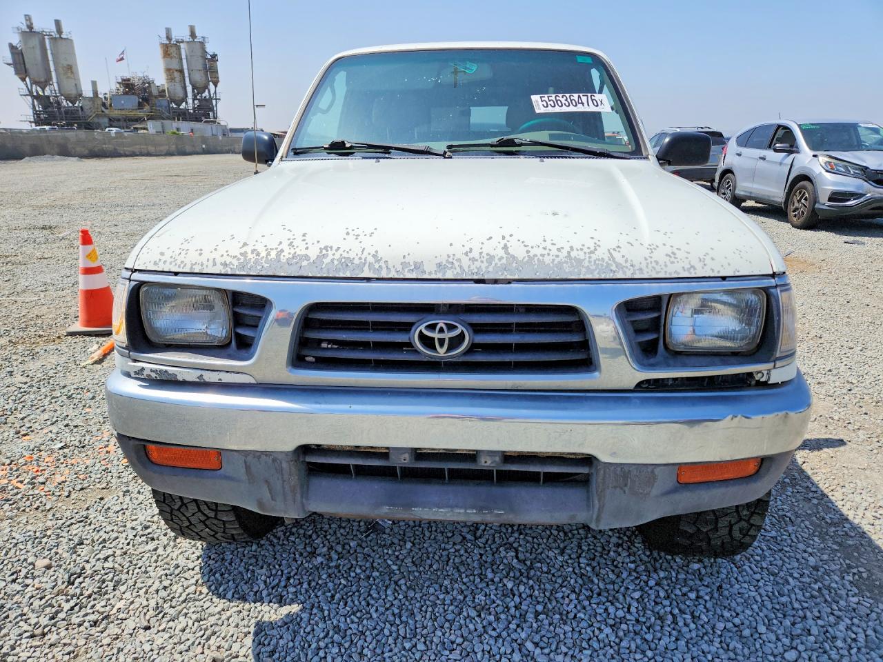 1996 Toyota Tacoma Xtracab White vin: 4TAWM72N0TZ100465