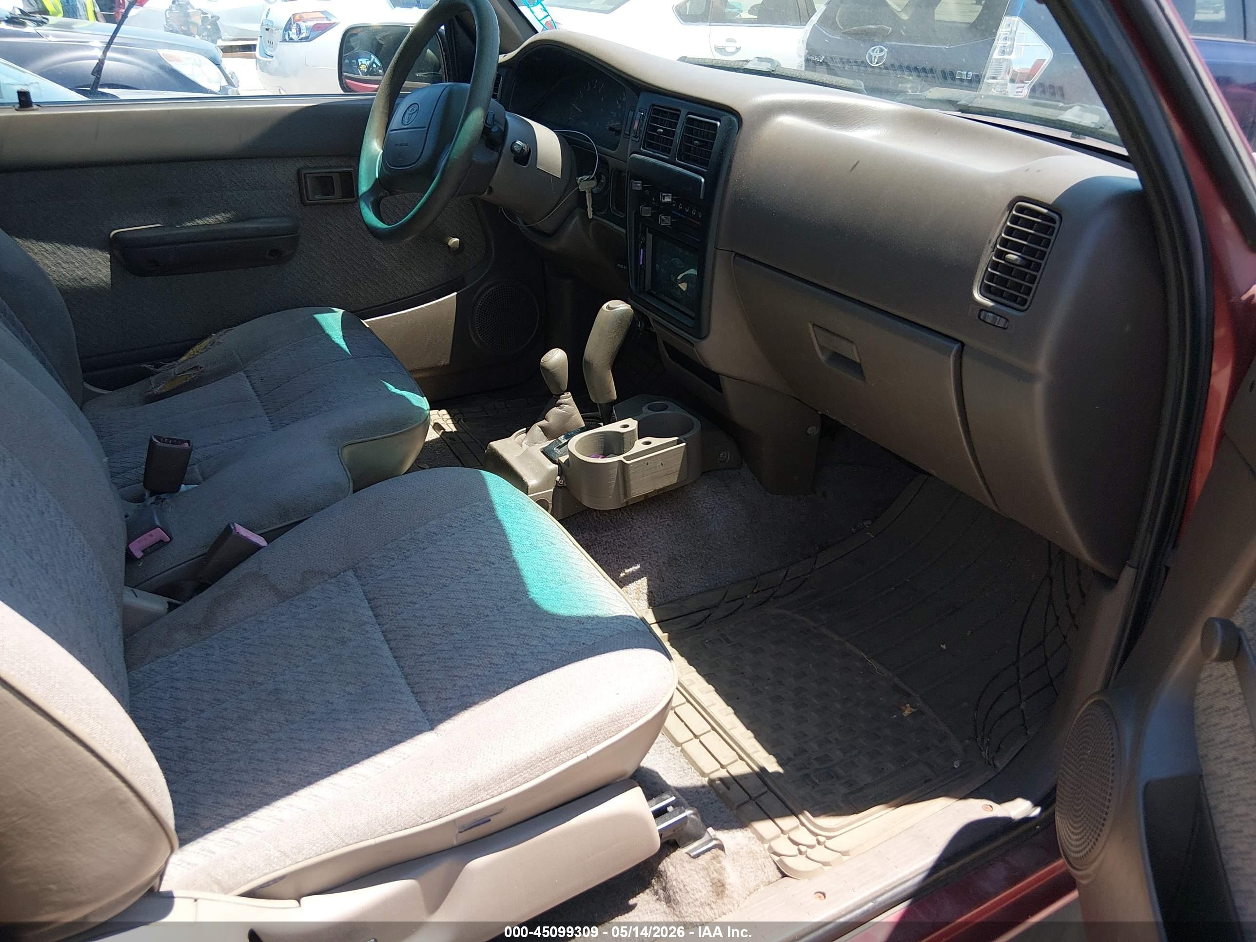 1997 Toyota Tacoma   Red vin: 4TAWM72N1VZ271910