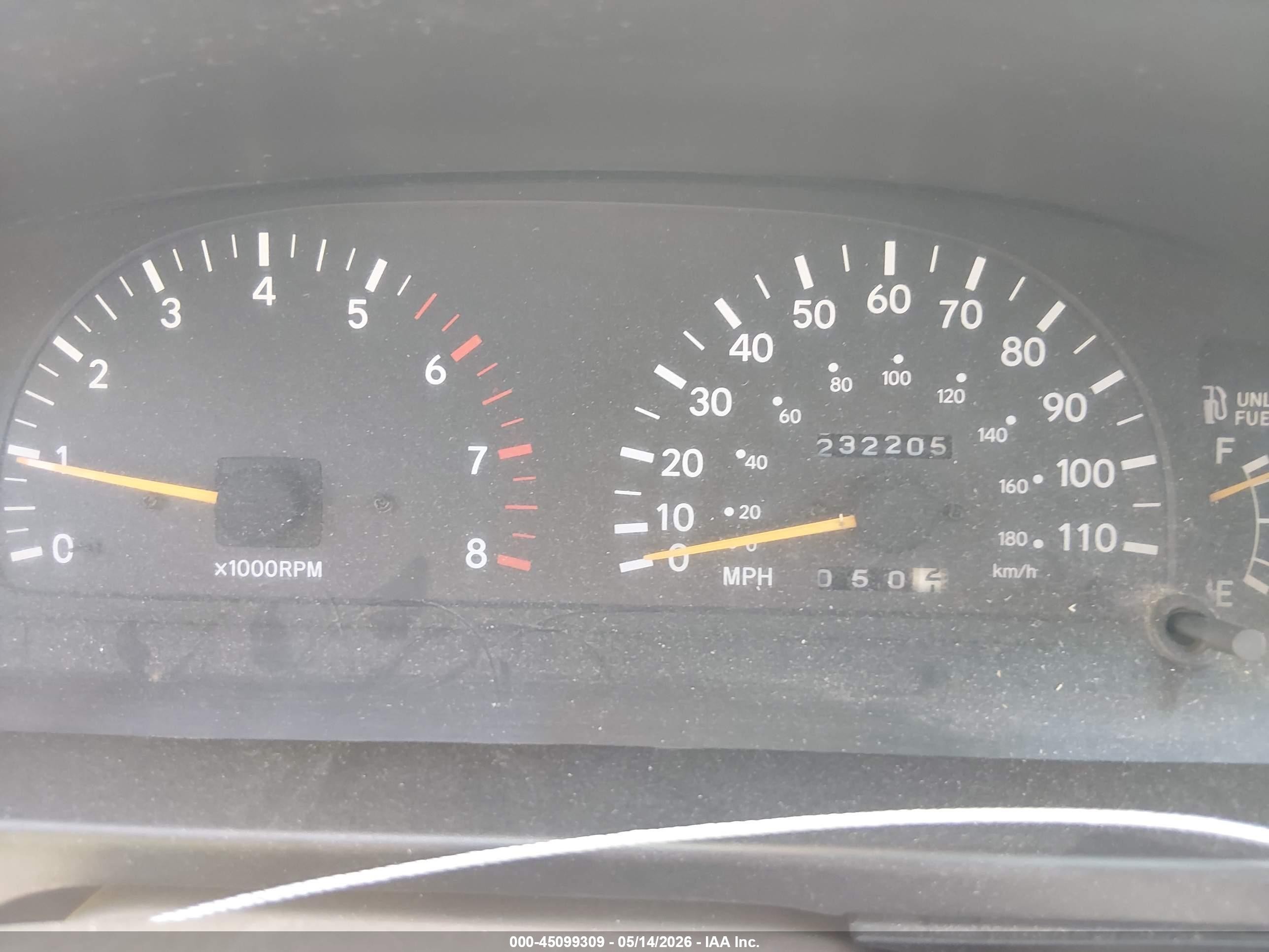 1997 Toyota Tacoma   Red vin: 4TAWM72N1VZ271910