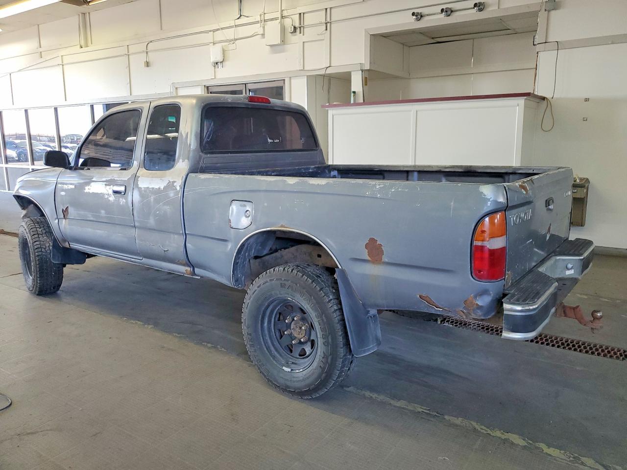 1997 Toyota Tacoma Xtracab Gray vin: 4TAWM72N1VZ308566