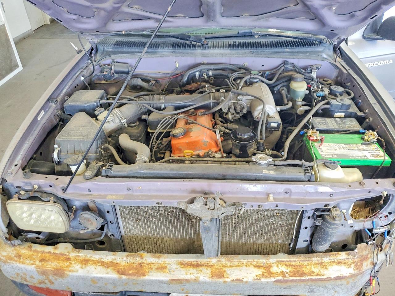1997 Toyota Tacoma Xtracab Gray vin: 4TAWM72N1VZ308566