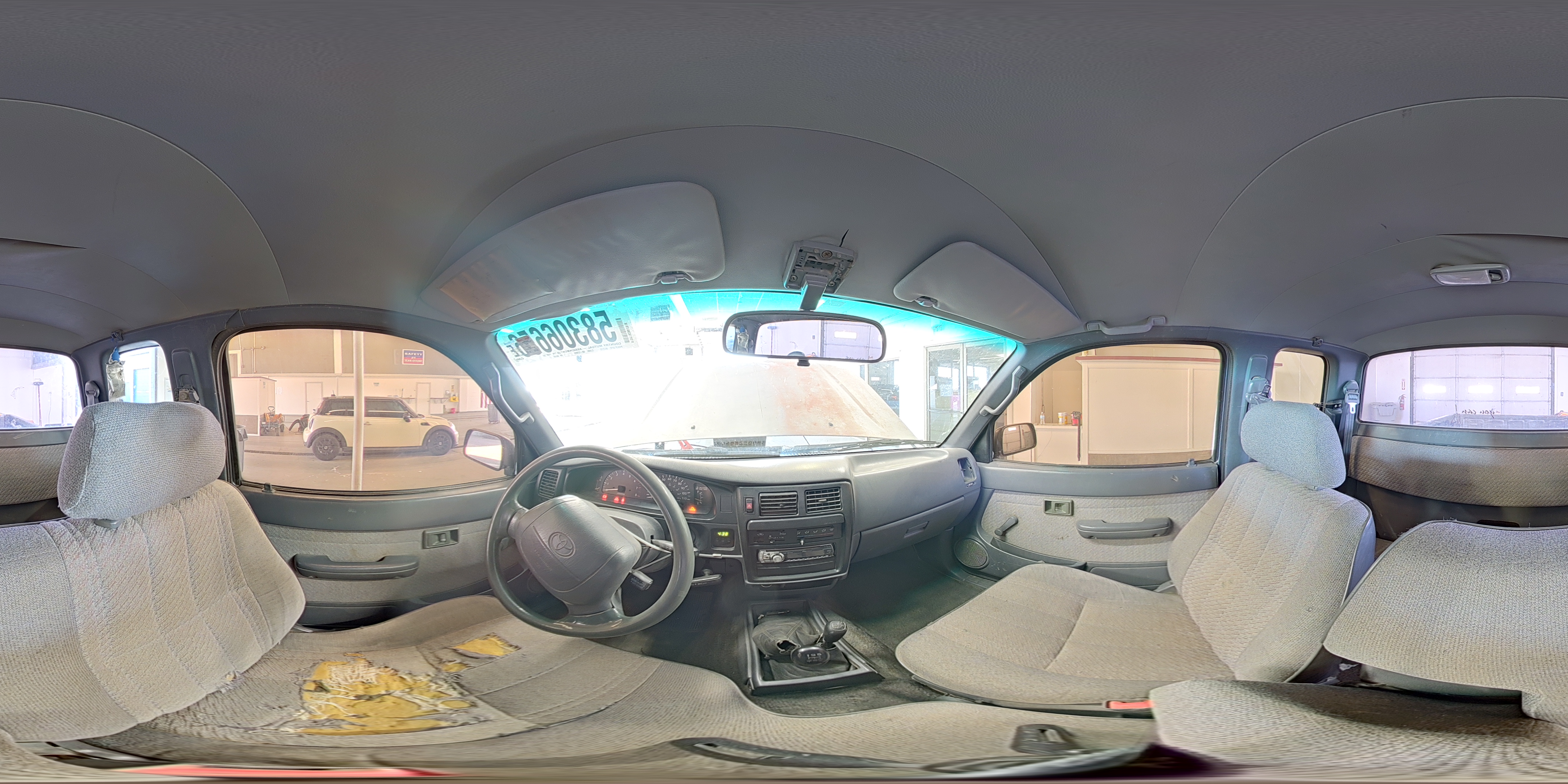 1997 Toyota Tacoma Xtracab Gray vin: 4TAWM72N1VZ308566