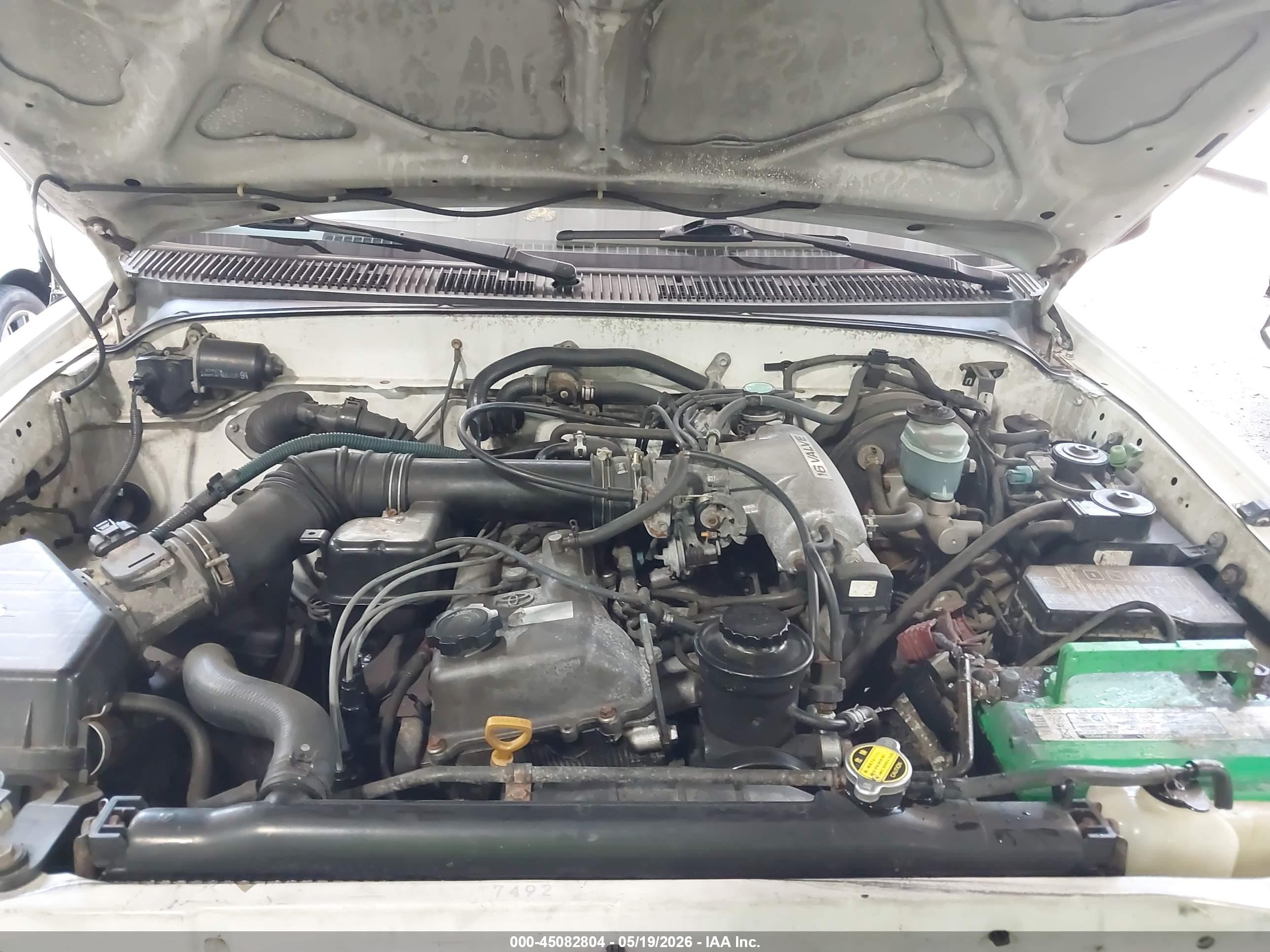 1999 Toyota Tacoma   Белый vin: 4TAWM72N1XZ464075