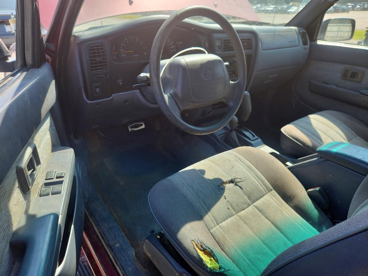 1999 Toyota Tacoma Base Red vin: 4TAWM72N1XZ511542