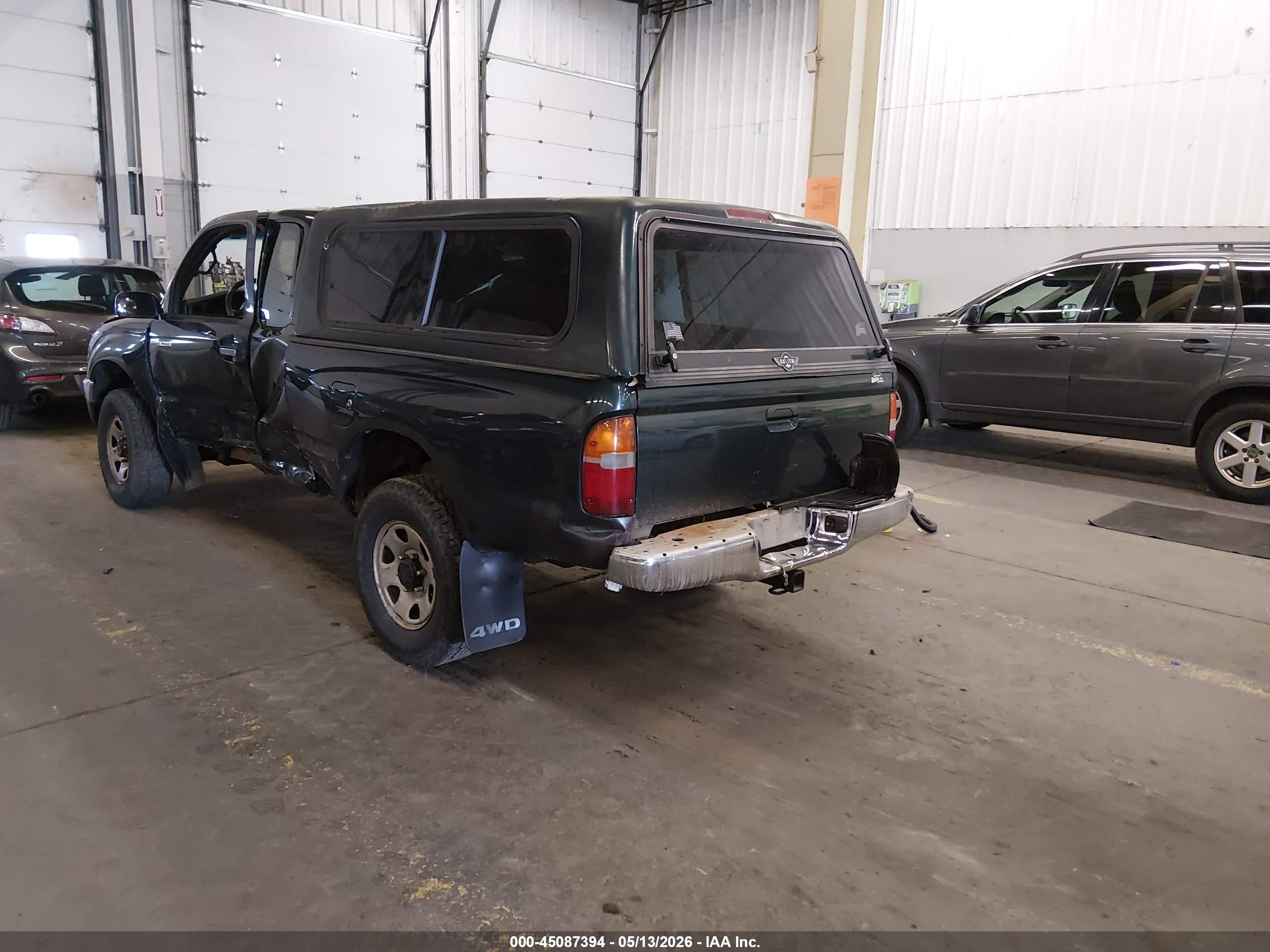 1996 Toyota Tacoma Xtracab Green vin: 4TAWM72N2TZ109751
