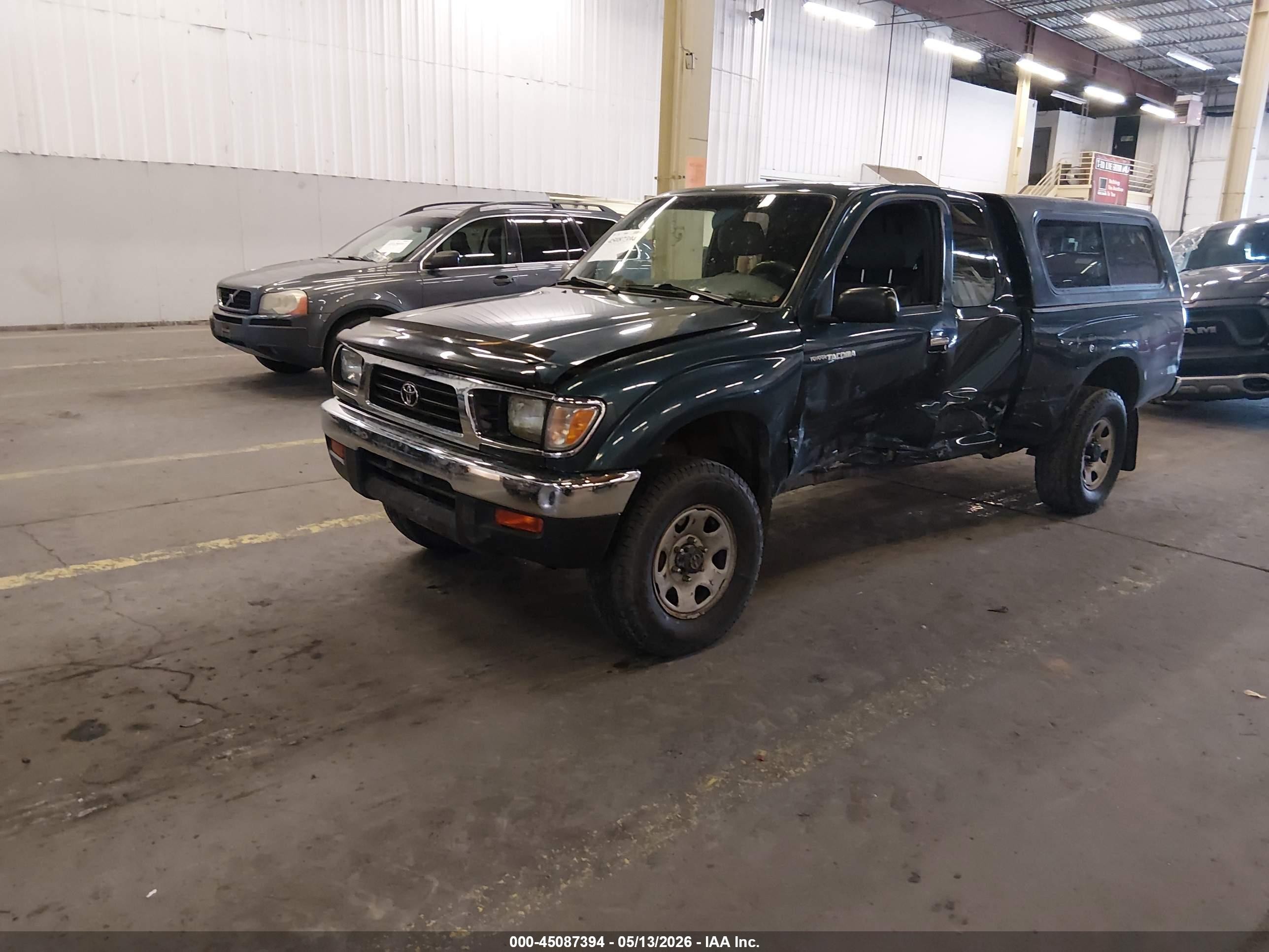 1996 Toyota Tacoma Xtracab Green vin: 4TAWM72N2TZ109751