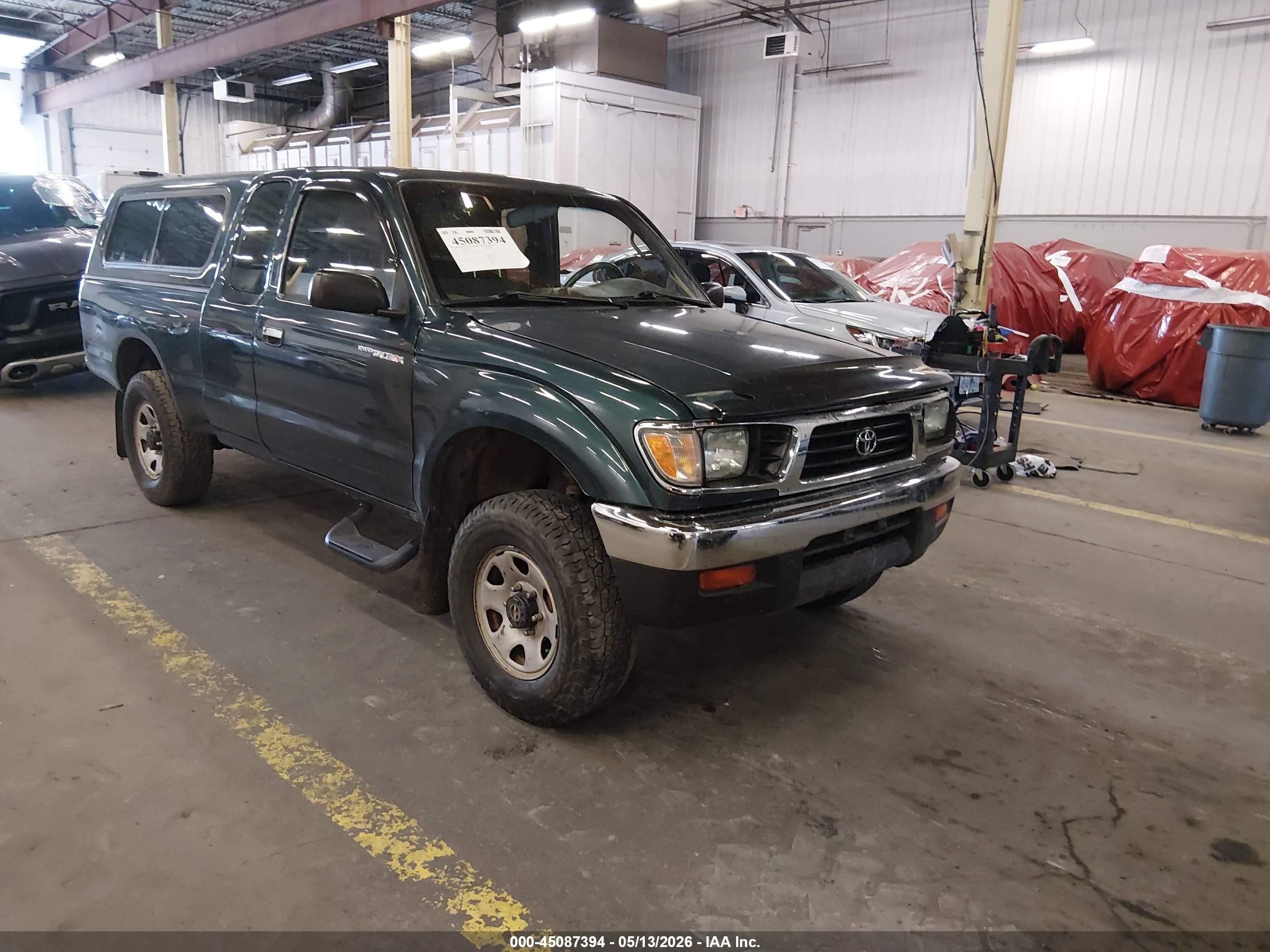 1996 Toyota Tacoma Xtracab Green vin: 4TAWM72N2TZ109751