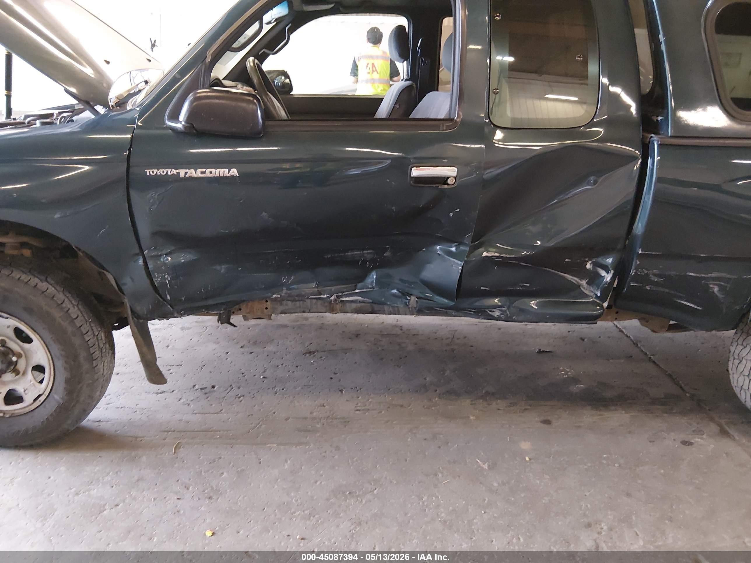 1996 Toyota Tacoma Xtracab Green vin: 4TAWM72N2TZ109751