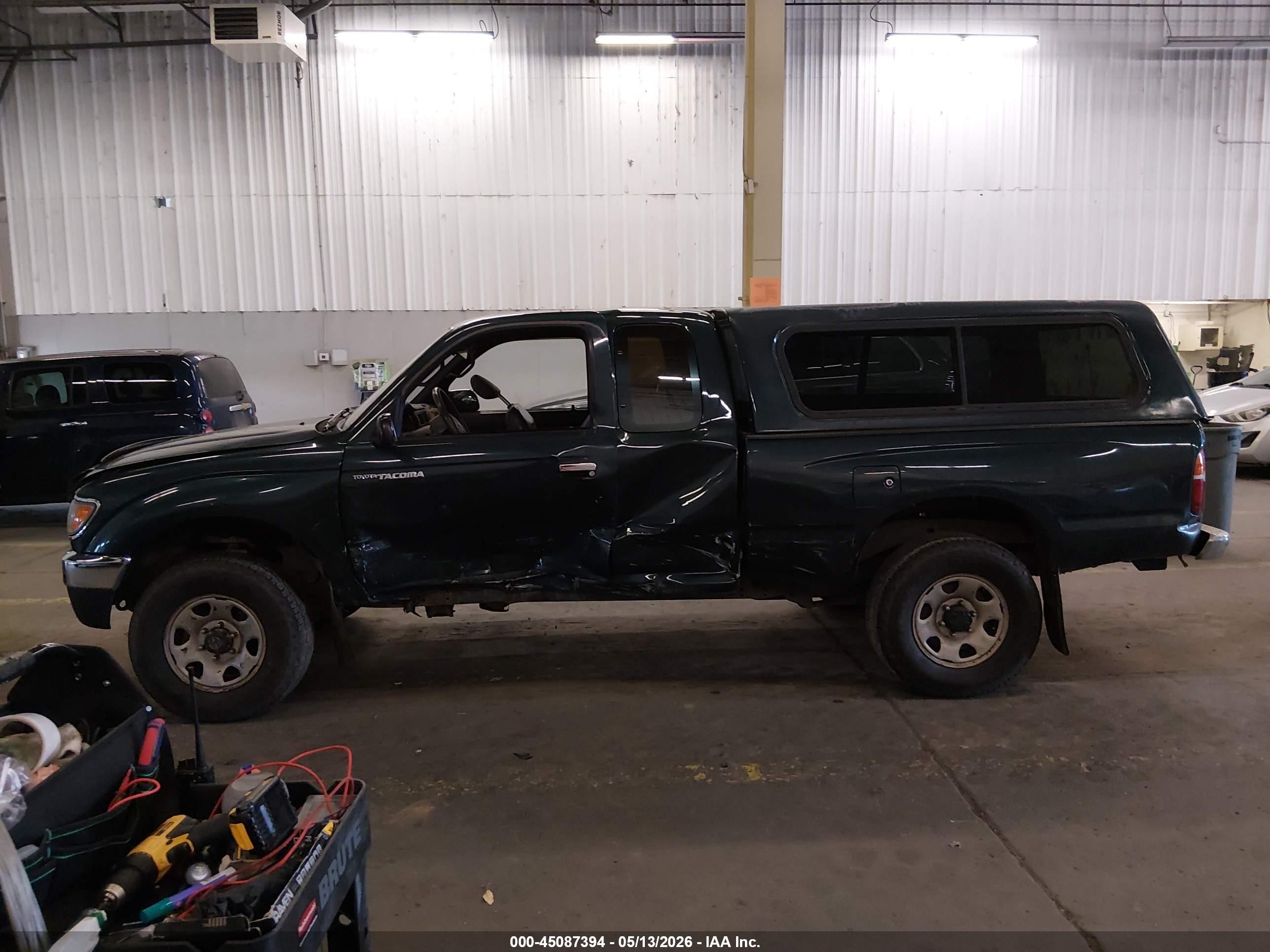 1996 Toyota Tacoma Xtracab Green vin: 4TAWM72N2TZ109751
