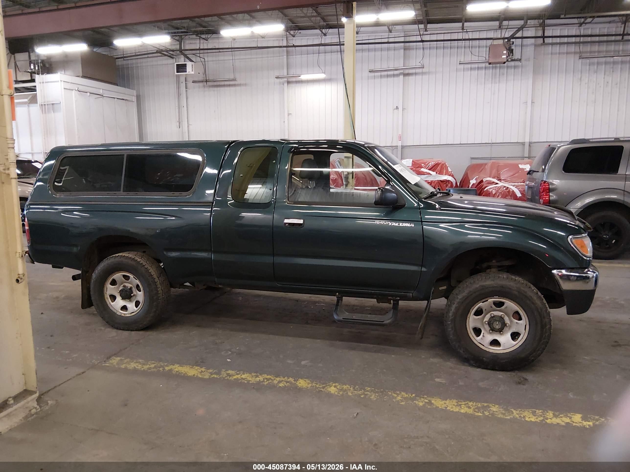 1996 Toyota Tacoma Xtracab Green vin: 4TAWM72N2TZ109751