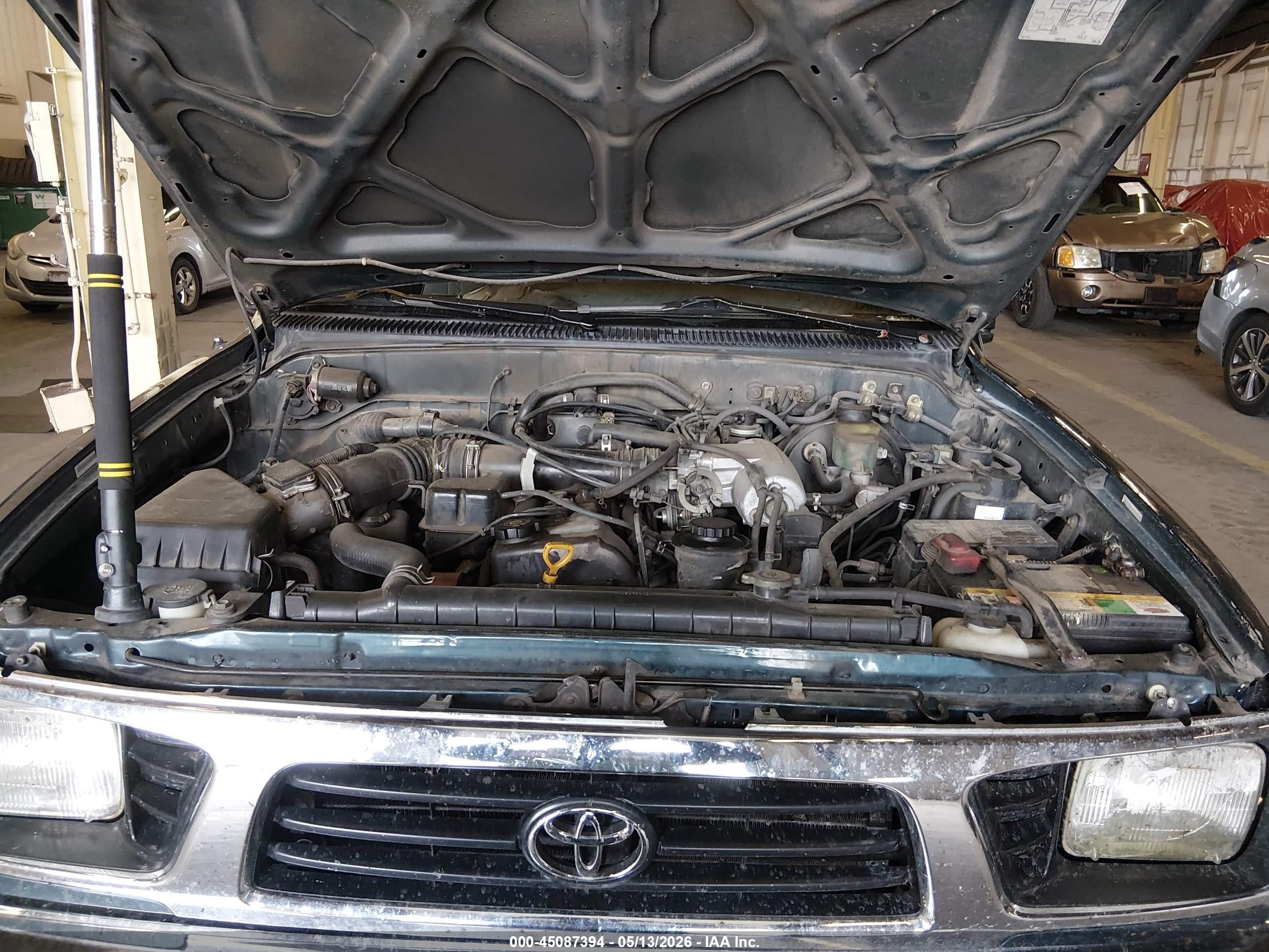 1996 Toyota Tacoma Xtracab Green vin: 4TAWM72N2TZ109751