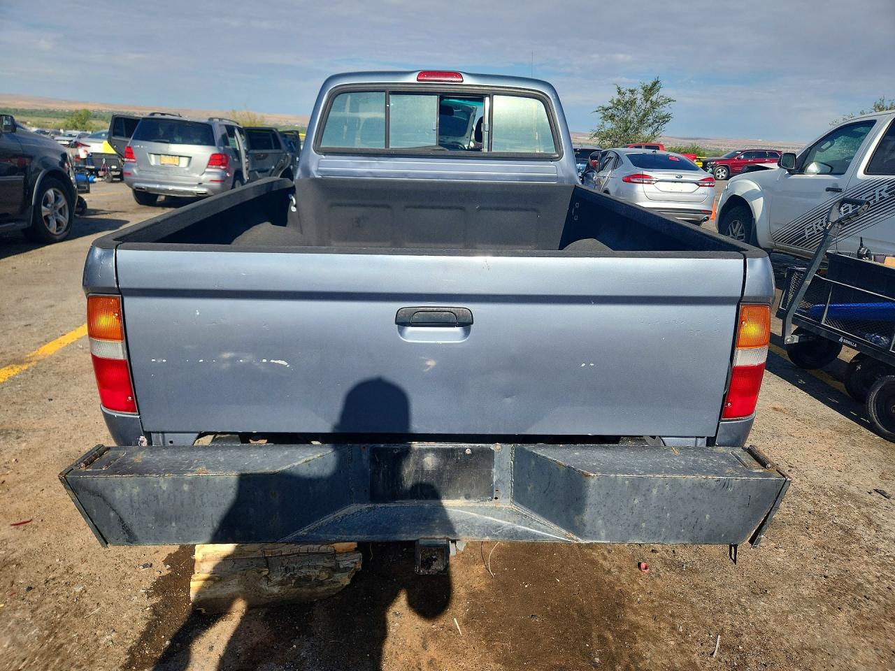 1997 Toyota Tacoma Base Blue vin: 4TAWM72N2VZ297724