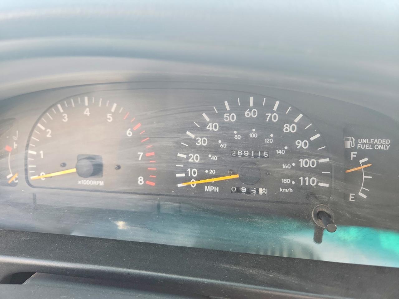 1997 Toyota Tacoma Base Blue vin: 4TAWM72N2VZ297724