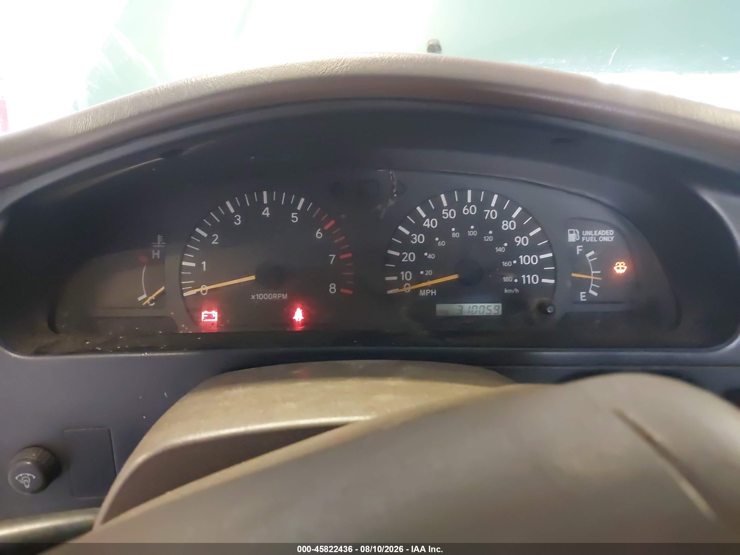 1998 Toyota Tacoma   Green vin: 4TAWM72N2WZ041374