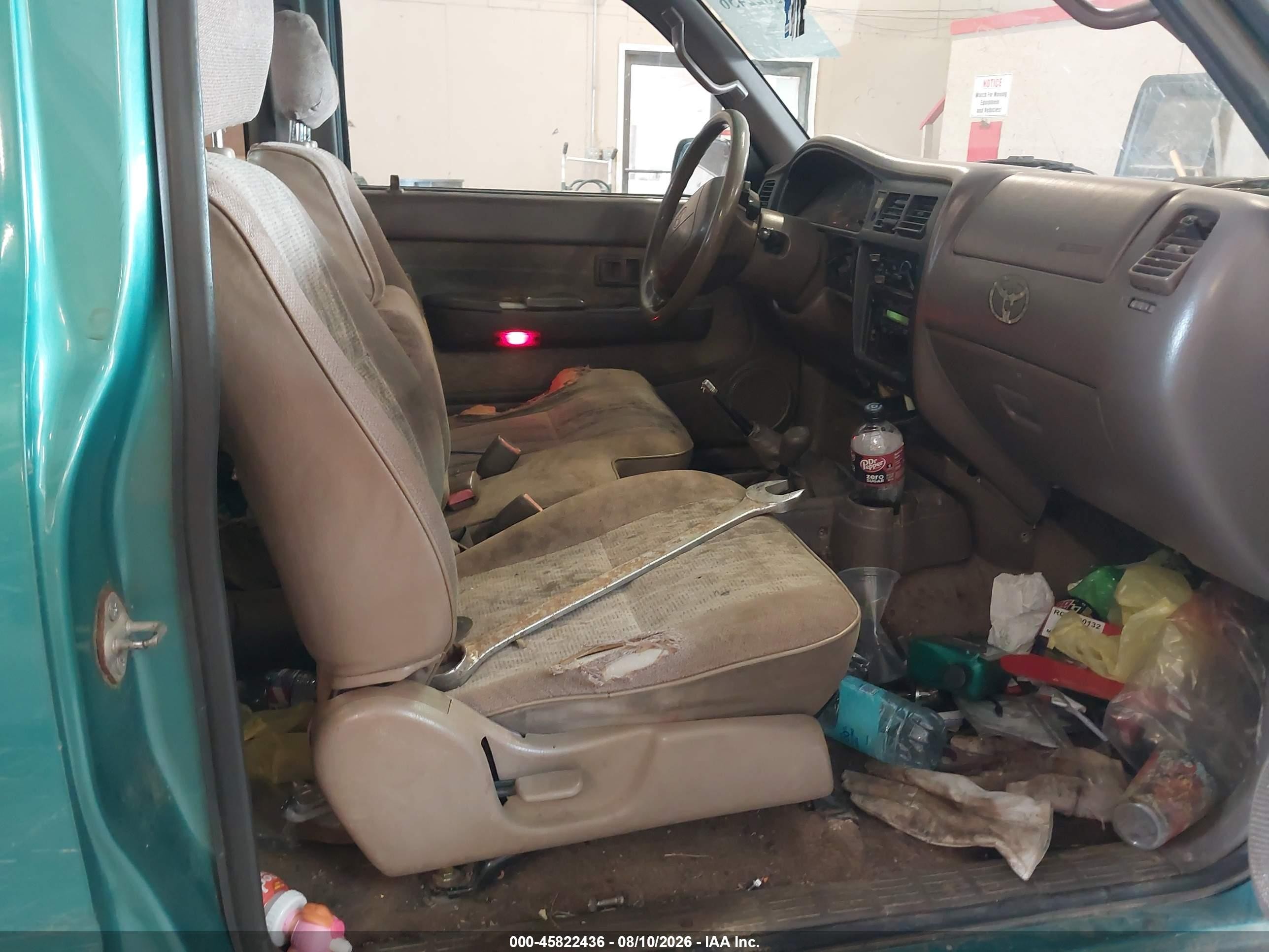 1998 Toyota Tacoma   Green vin: 4TAWM72N2WZ041374