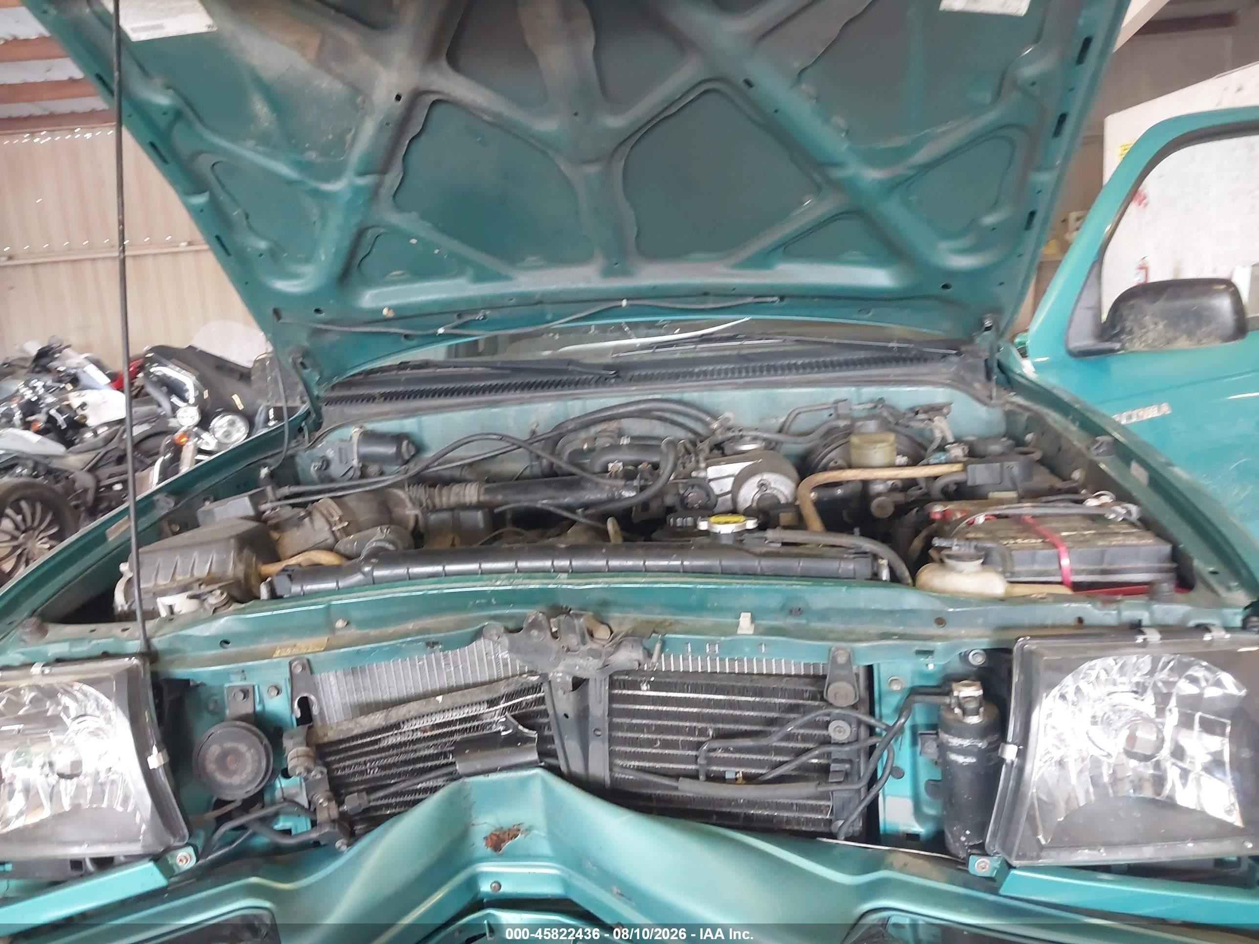 1998 Toyota Tacoma   Green vin: 4TAWM72N2WZ041374