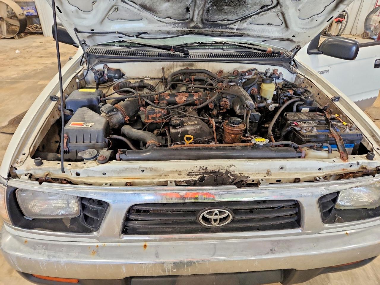 1996 Toyota Tacoma Xtracab White vin: 4TAWM72N3TZ157419