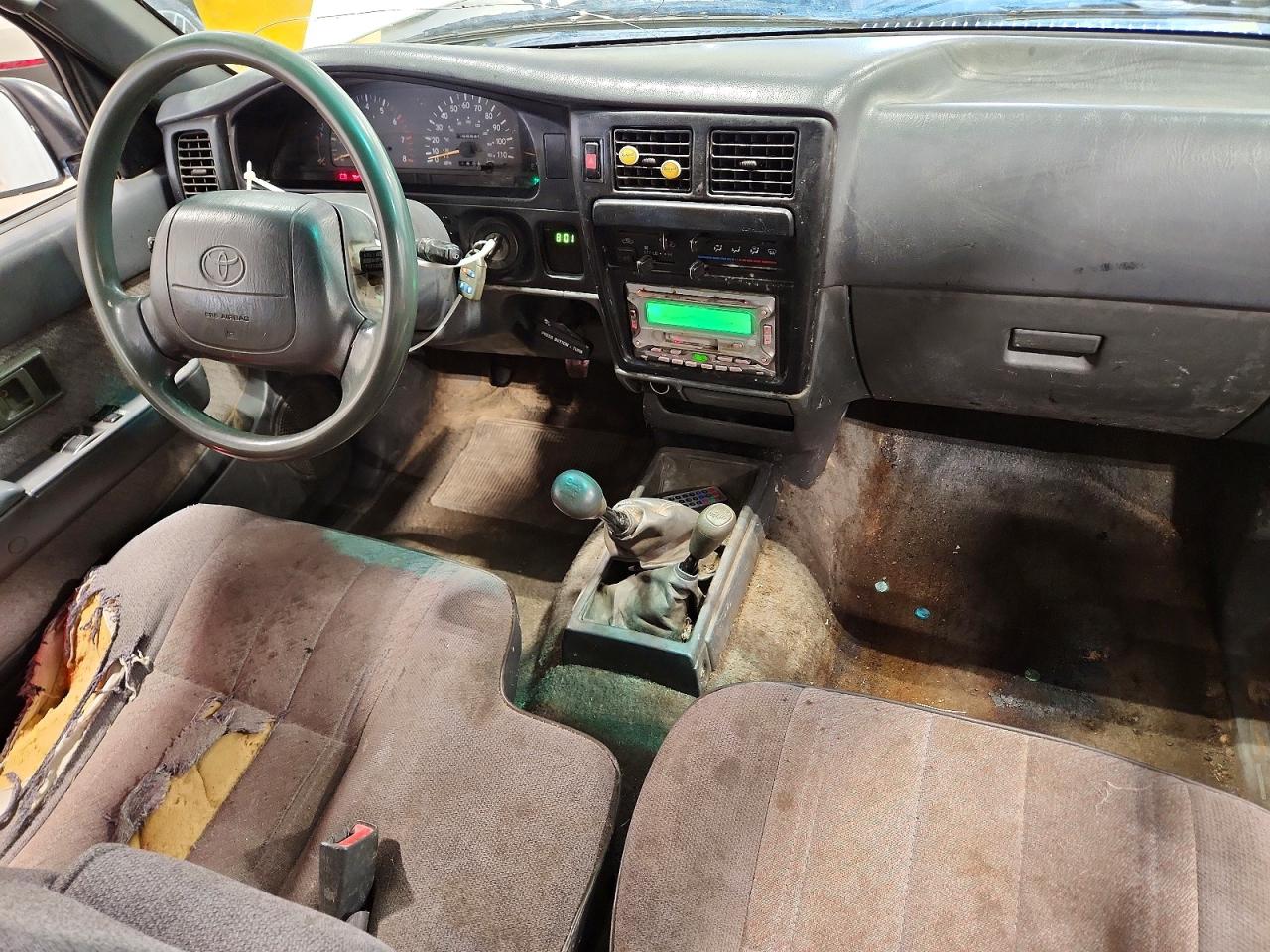 1996 Toyota Tacoma Xtracab White vin: 4TAWM72N3TZ157419