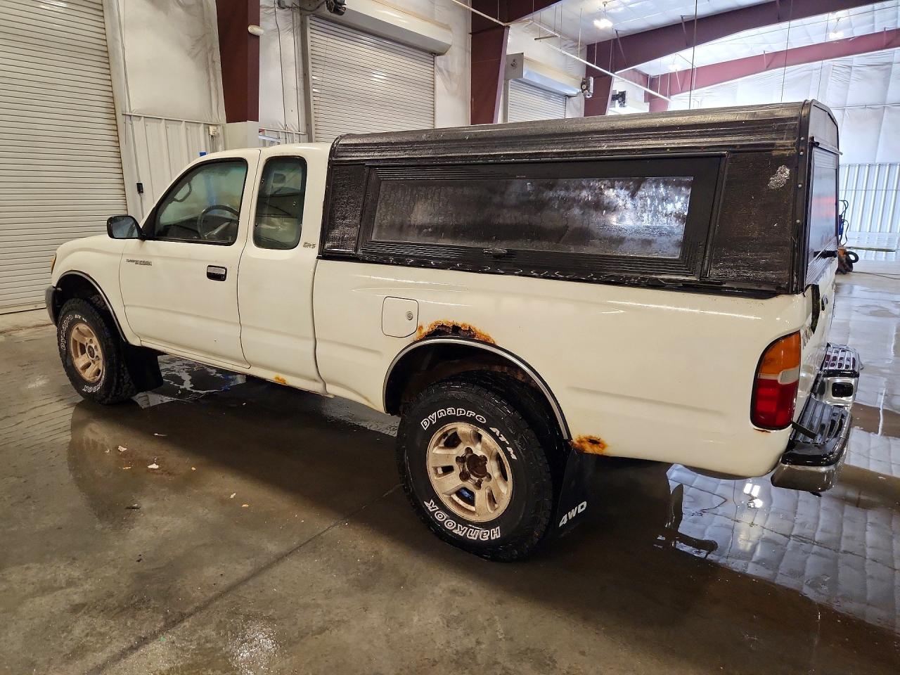1998 Toyota Tacoma Xtracab White vin: 4TAWM72N3WZ038077