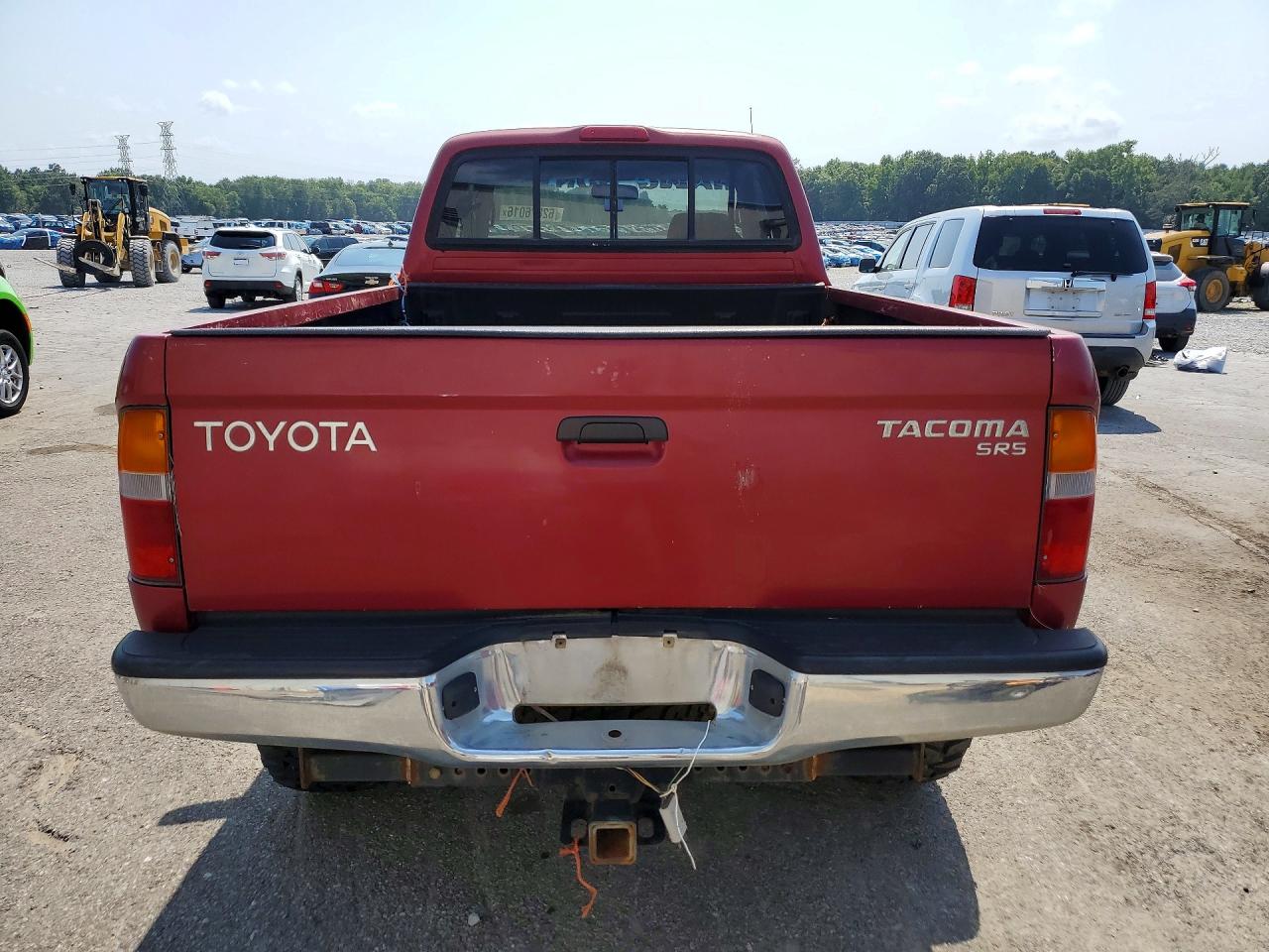 1999 Toyota Tacoma Base Burgundy vin: 4TAWM72N3XZ401673