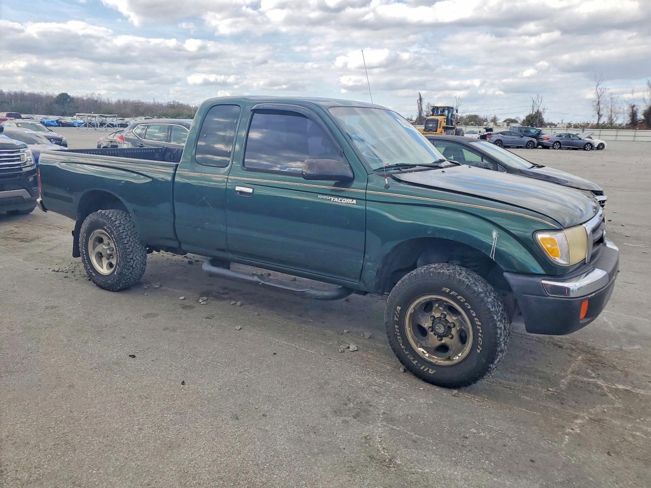 2000 Toyota Tacoma Xtracab Green vin: 4TAWM72N3YZ594649