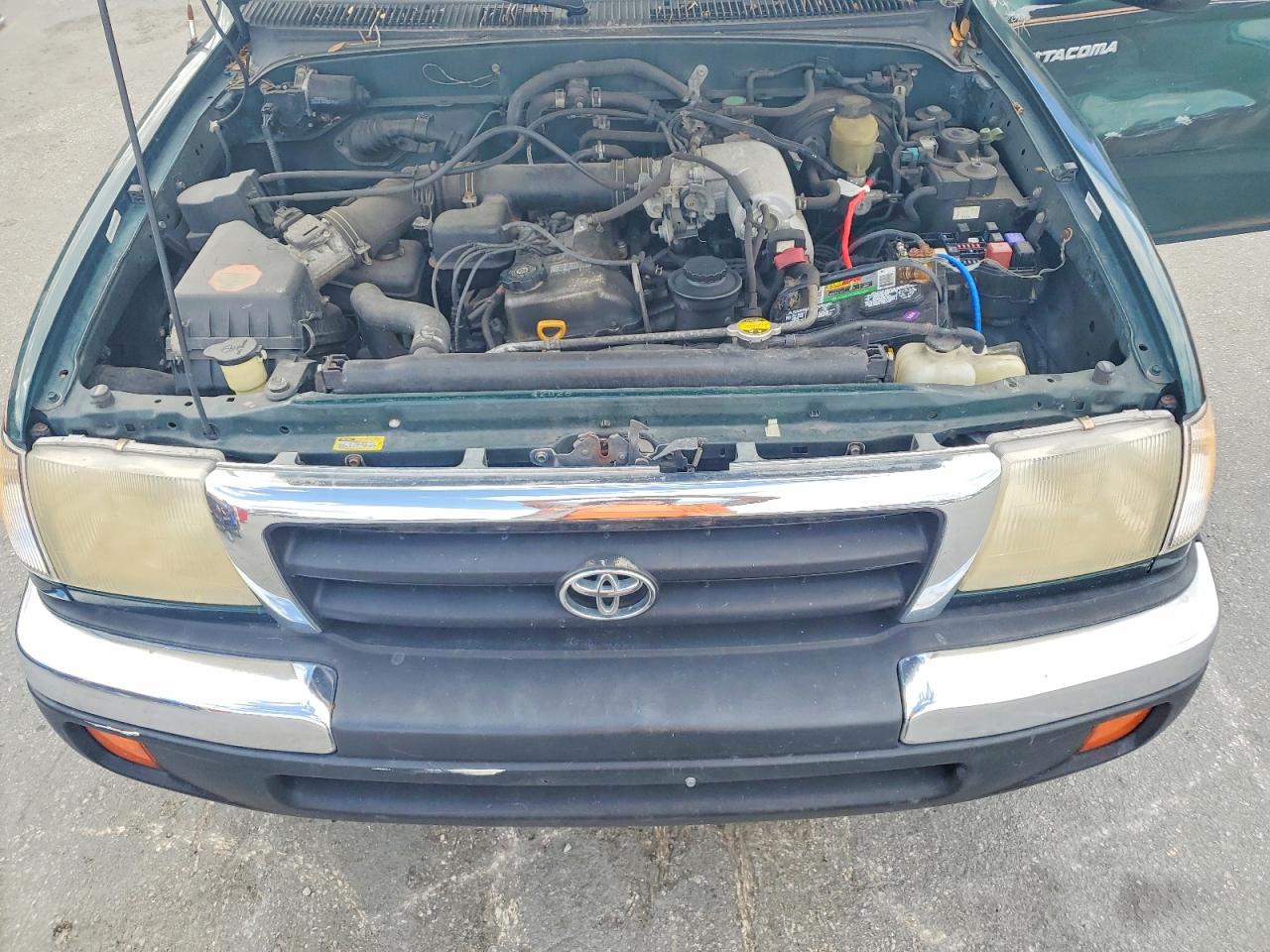 2000 Toyota Tacoma Xtracab Green vin: 4TAWM72N3YZ594649