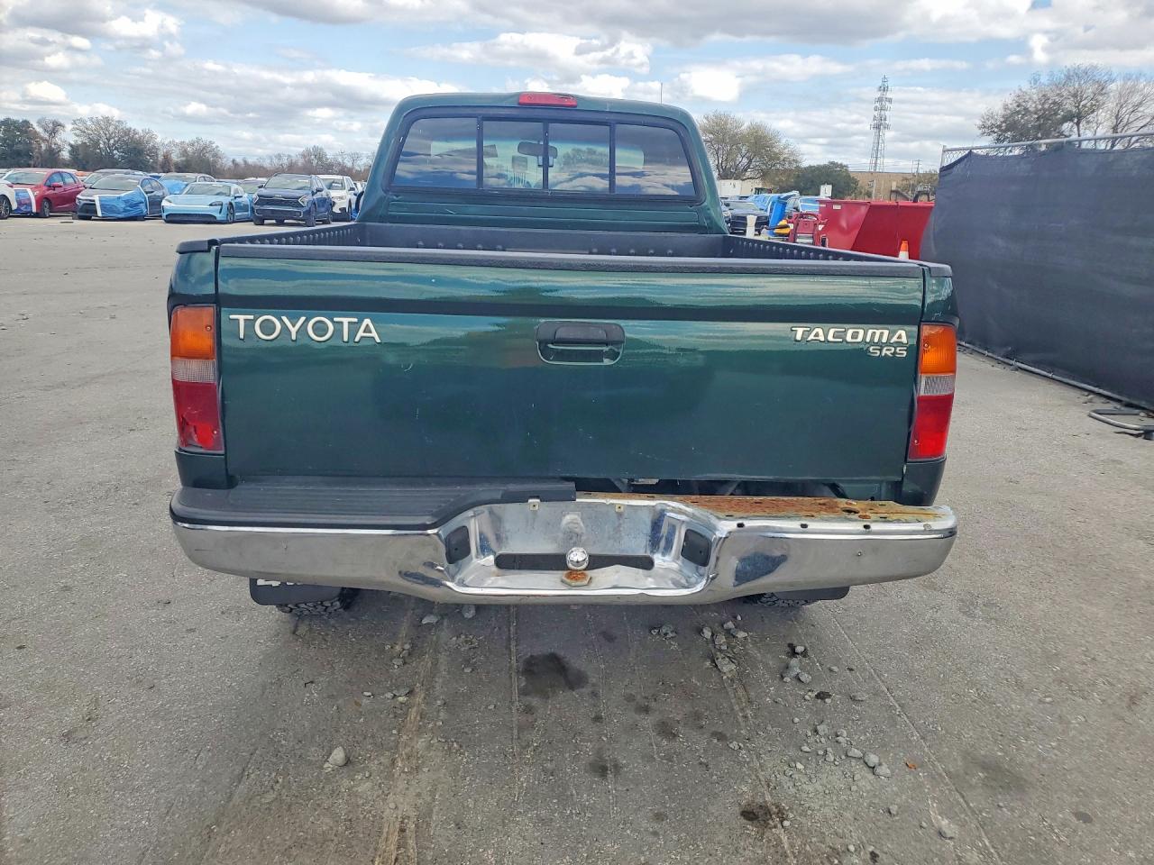 2000 Toyota Tacoma Xtracab Green vin: 4TAWM72N3YZ594649