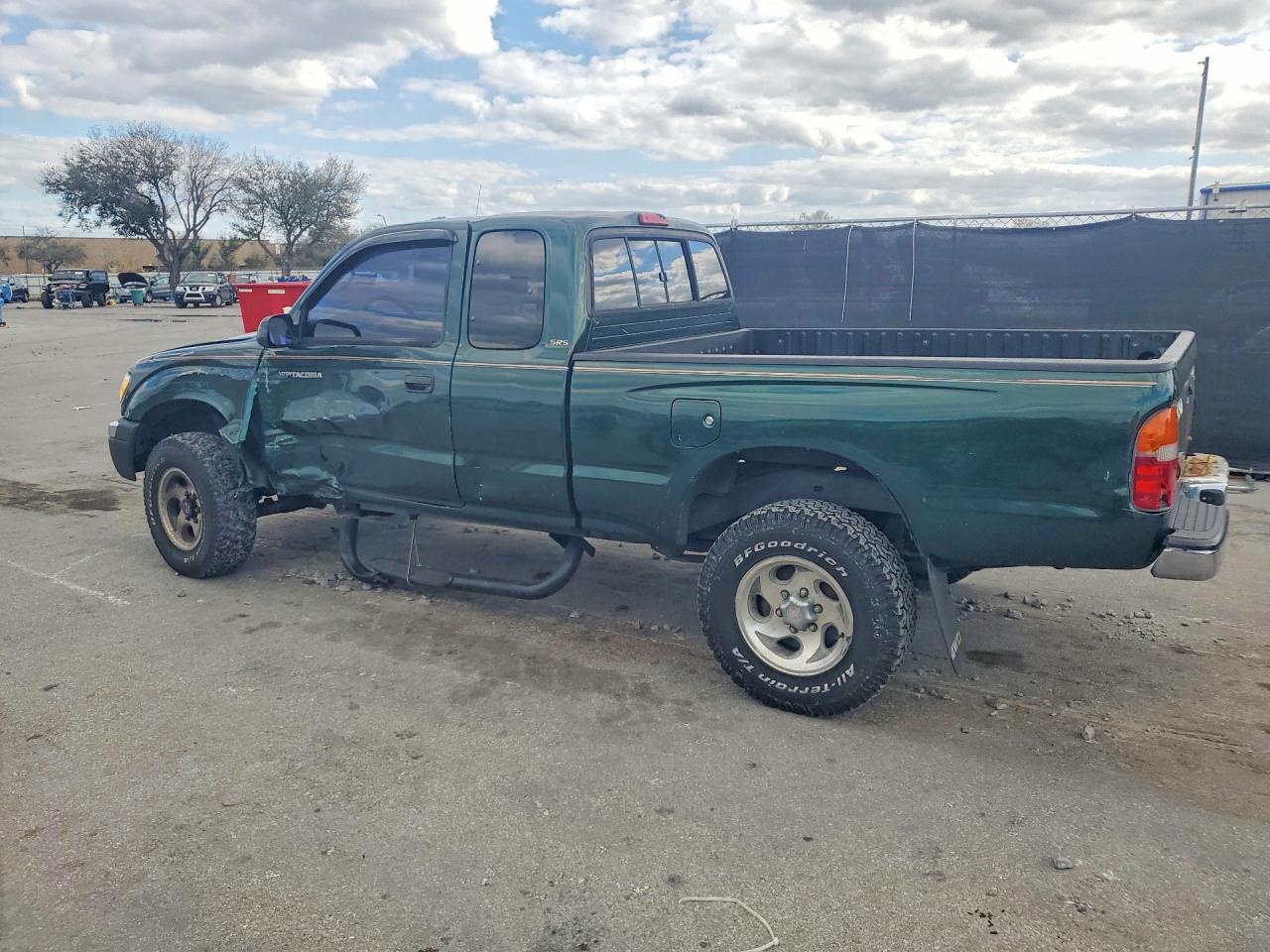 2000 Toyota Tacoma Xtracab Green vin: 4TAWM72N3YZ594649