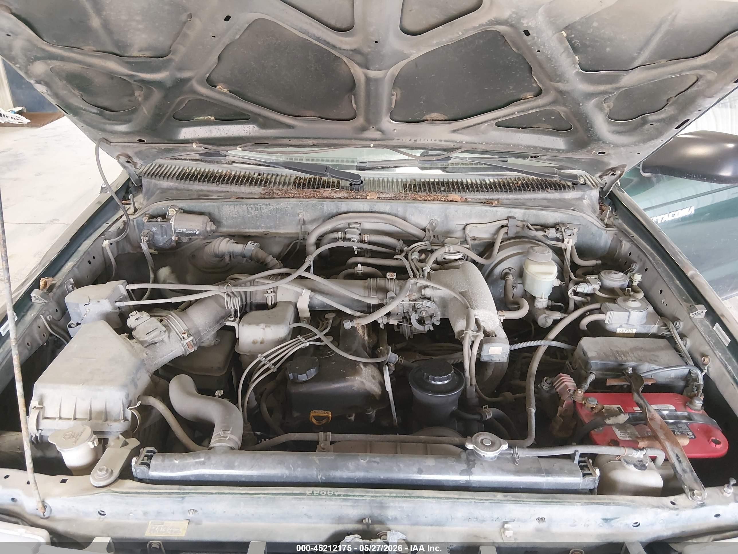 2000 Toyota Tacoma   Green vin: 4TAWM72N3YZ664800