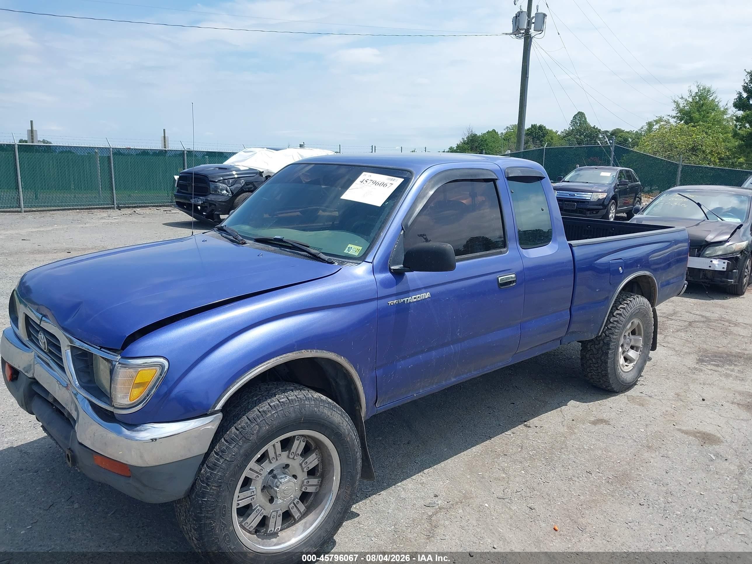 1997 Toyota Tacoma   Purple vin: 4TAWM72N4VZ282691