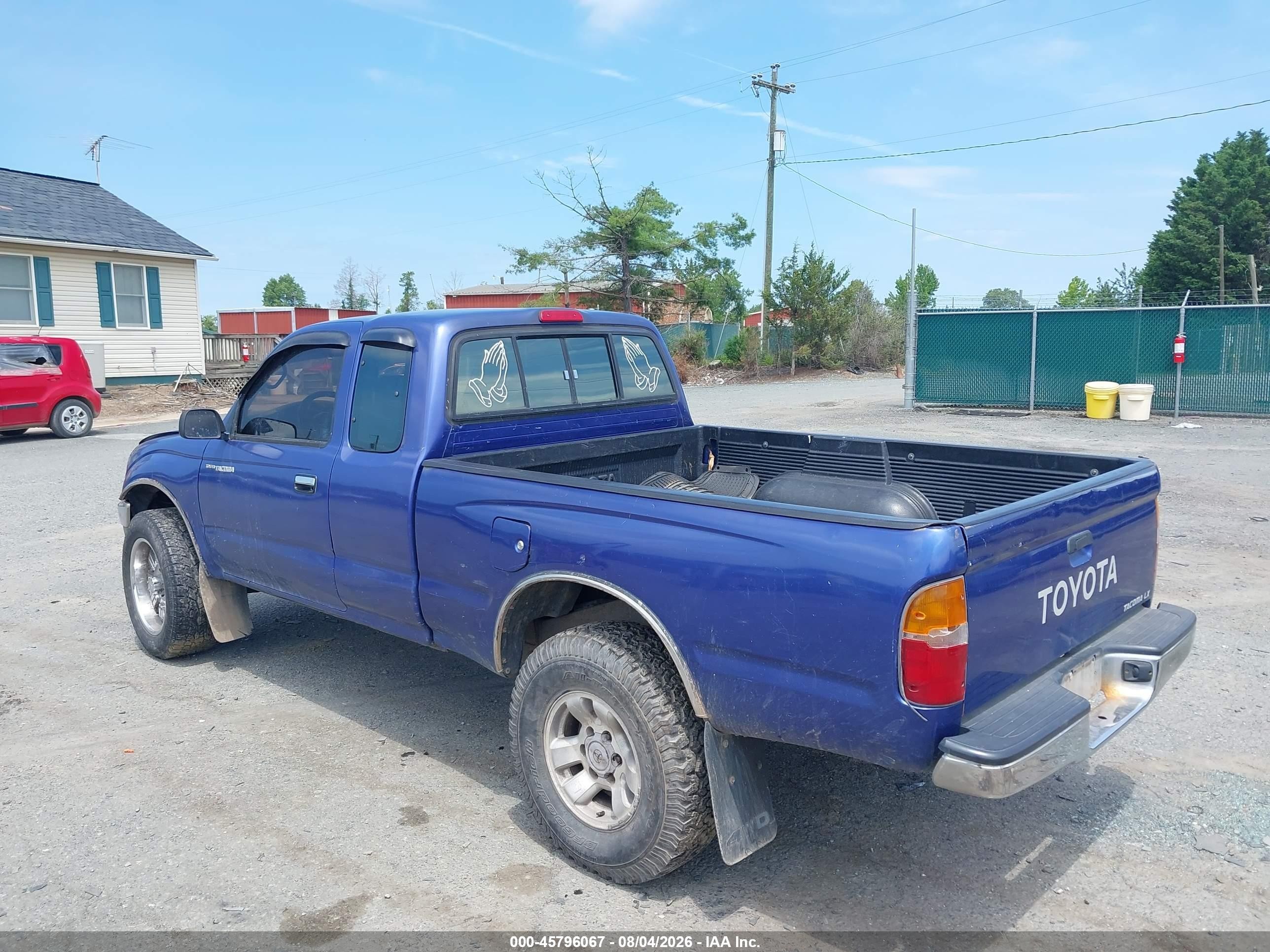 1997 Toyota Tacoma   Purple vin: 4TAWM72N4VZ282691