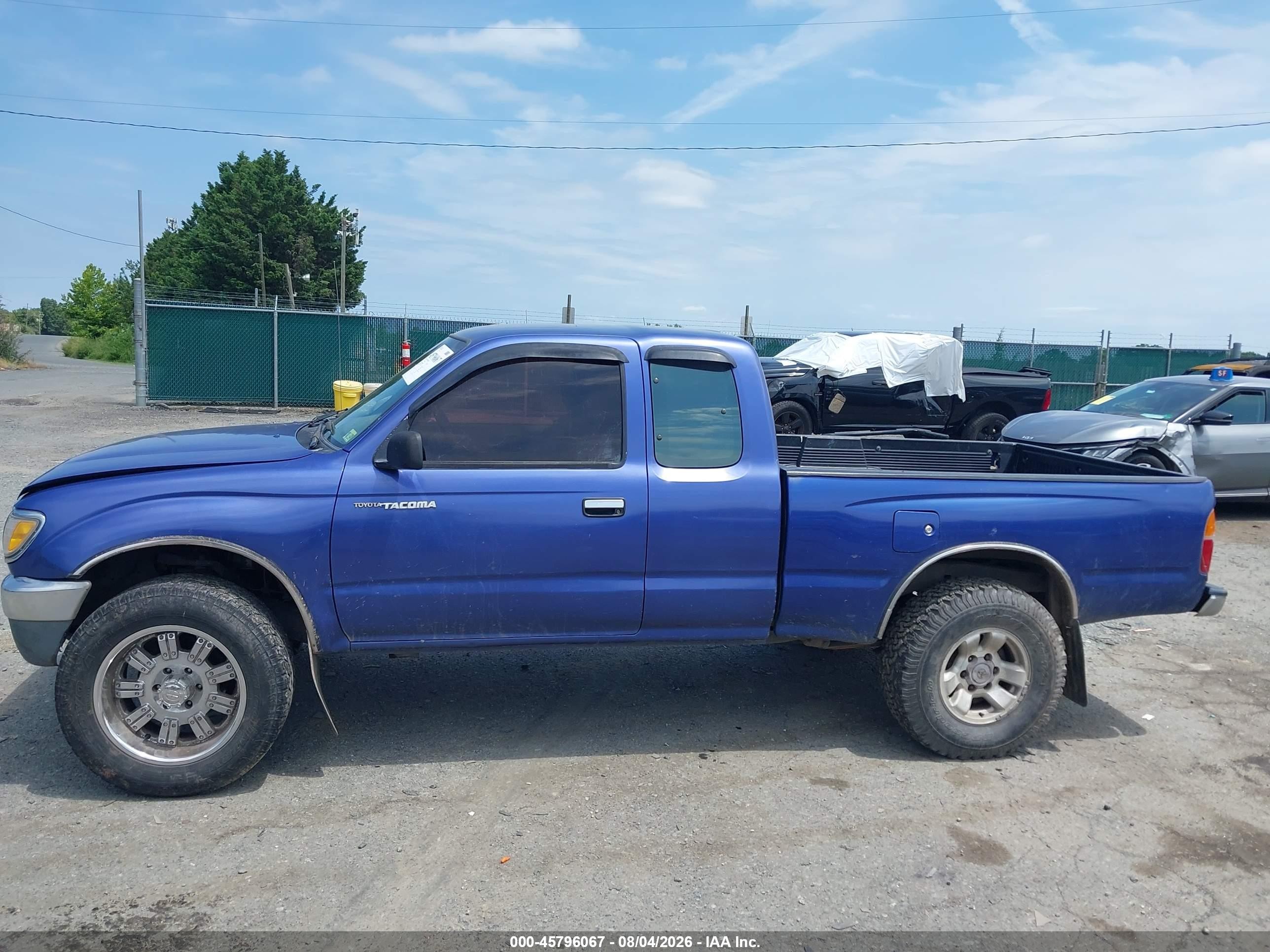 1997 Toyota Tacoma   Purple vin: 4TAWM72N4VZ282691