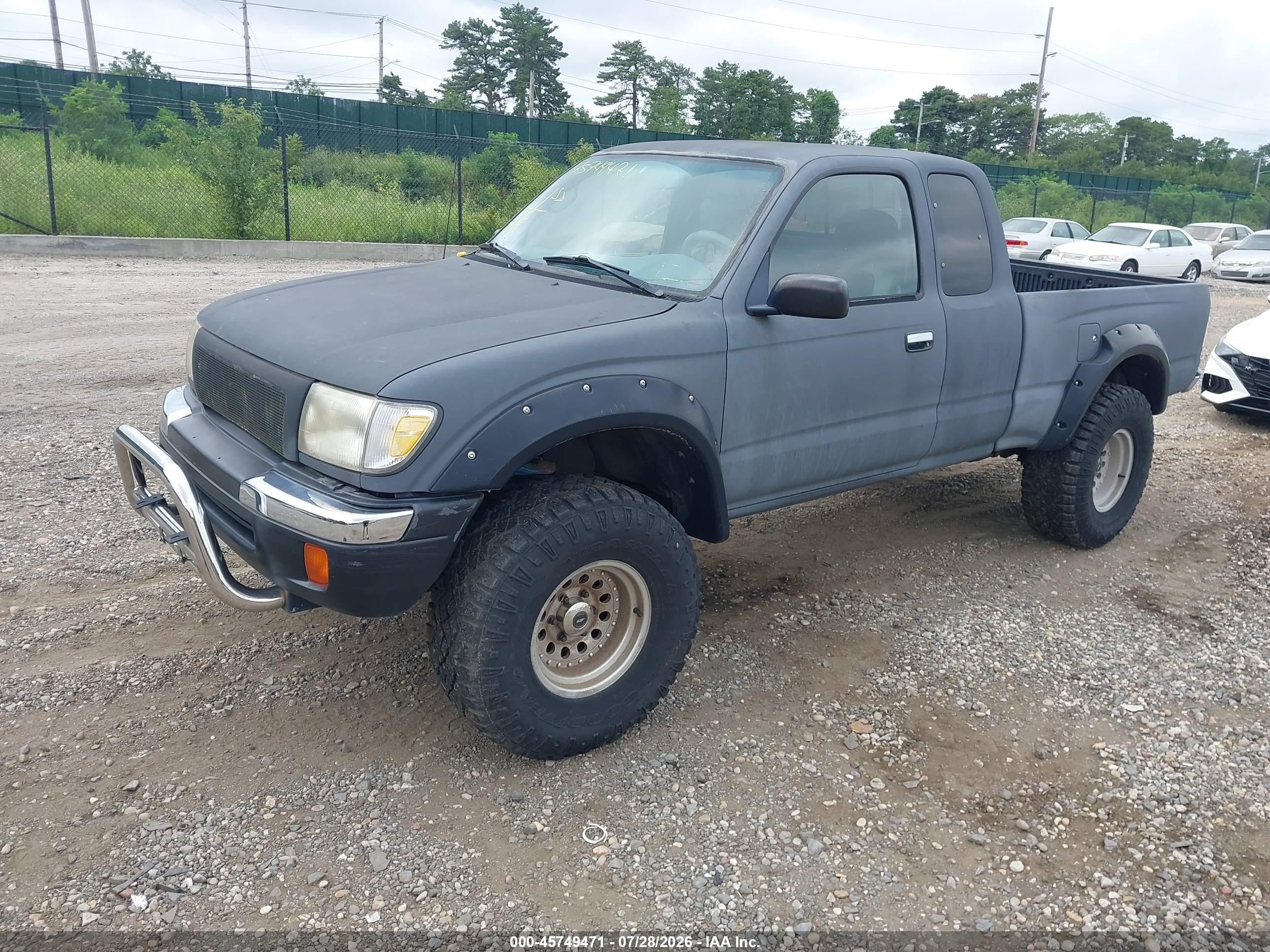 1999 Toyota Tacoma   Black vin: 4TAWM72N4XZ502480