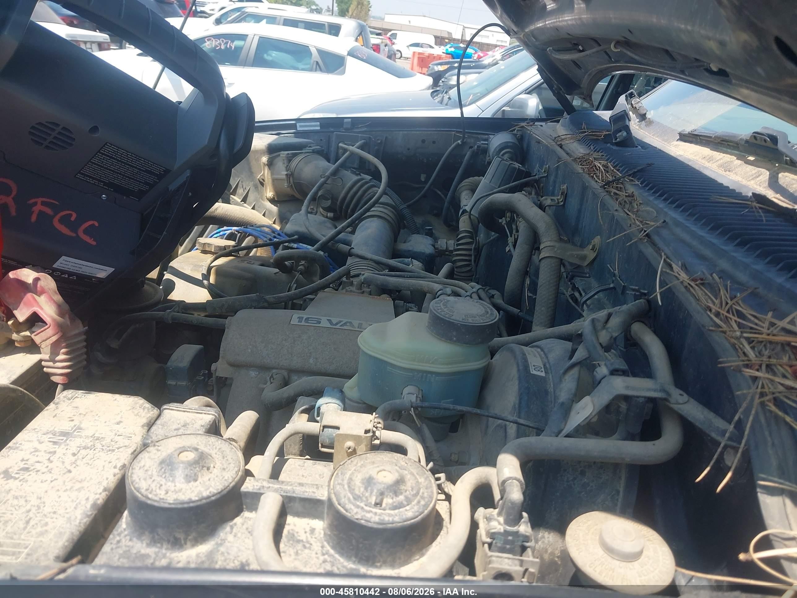 1998 Toyota Tacoma   Черный vin: 4TAWM72N5WZ016839