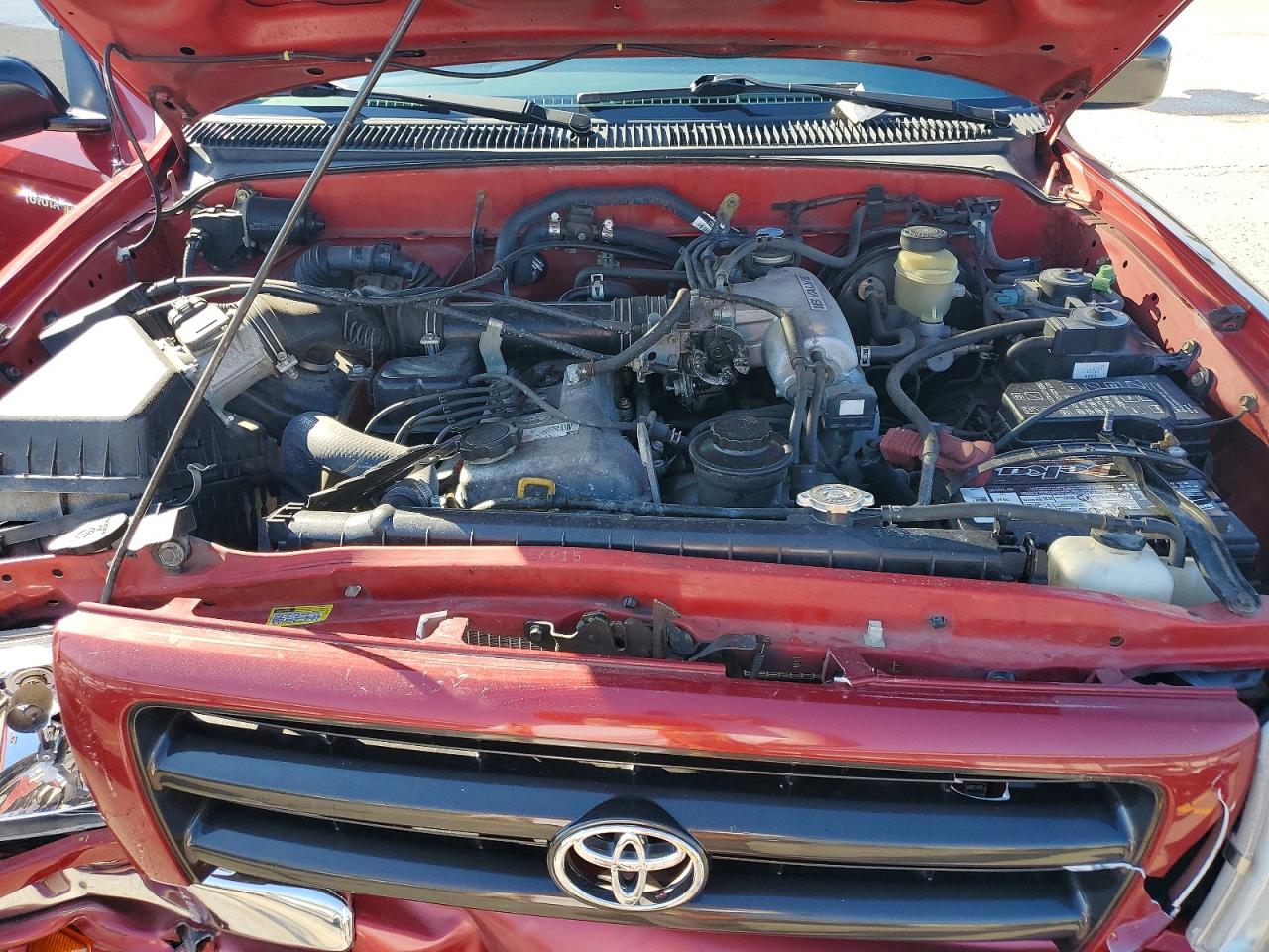 1999 Toyota Tacoma Xtracab Темно-бордовый vin: 4TAWM72N5XZ495894