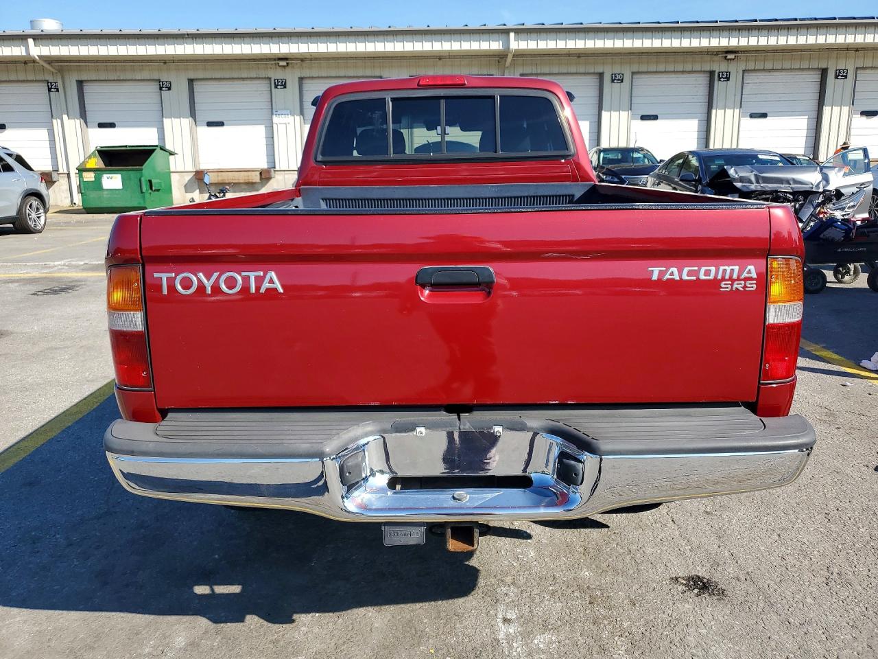 1999 Toyota Tacoma Xtracab Темно-бордовый vin: 4TAWM72N5XZ495894