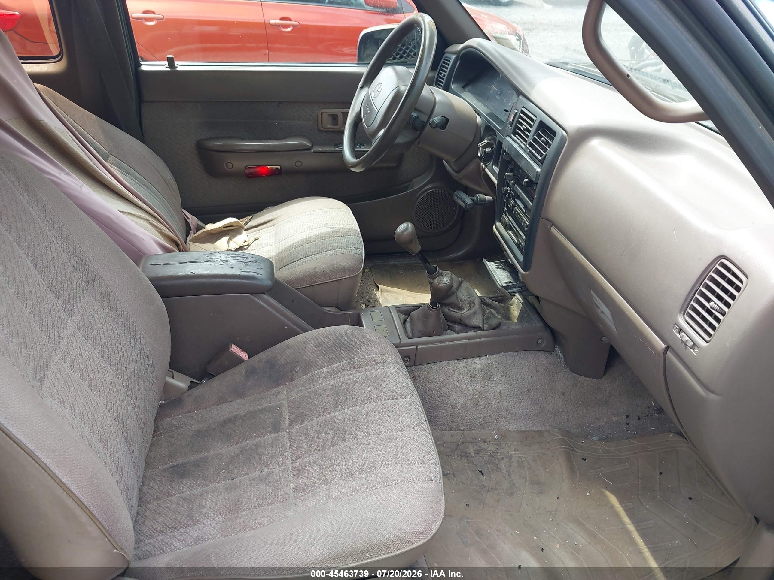 1997 Toyota Tacoma   Black vin: 4TAWM72N6VZ310829