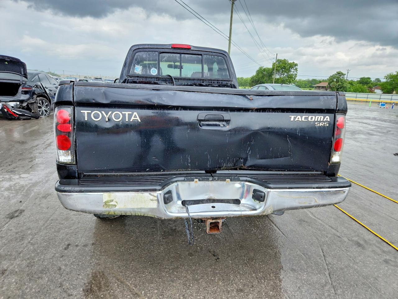 2000 Toyota Tacoma Xtracab Черный vin: 4TAWM72N6YZ597691