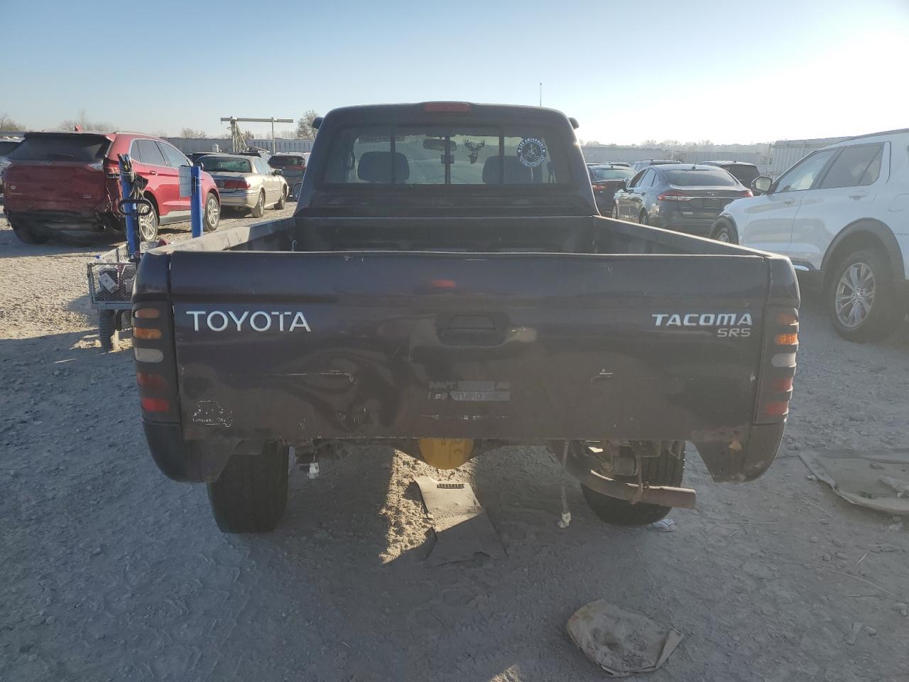 1999 Toyota Tacoma Xtracab Purple vin: 4TAWM72N7XZ556291