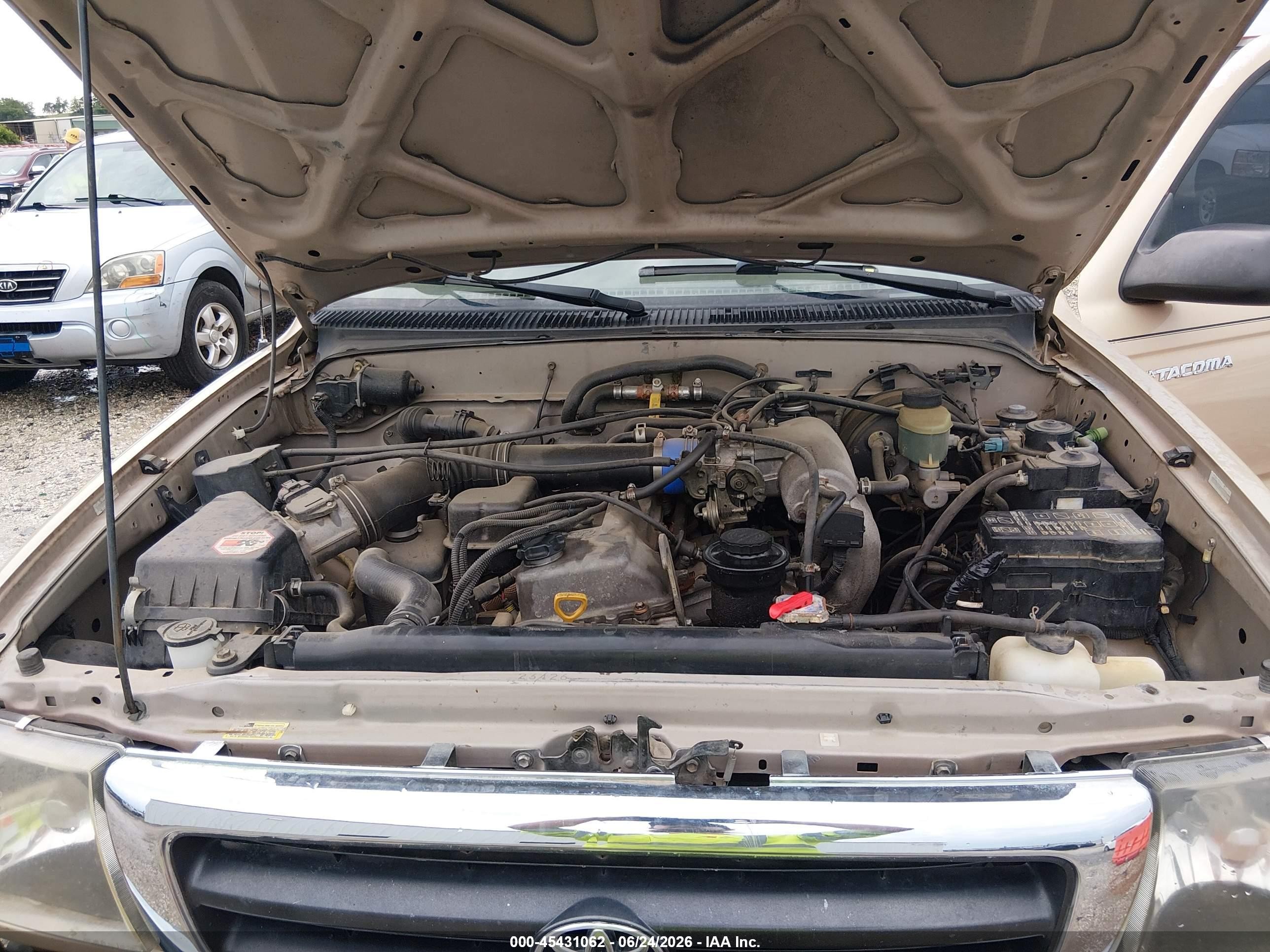 2000 Toyota Tacoma   Желто-коричневый vin: 4TAWM72N7YZ666209