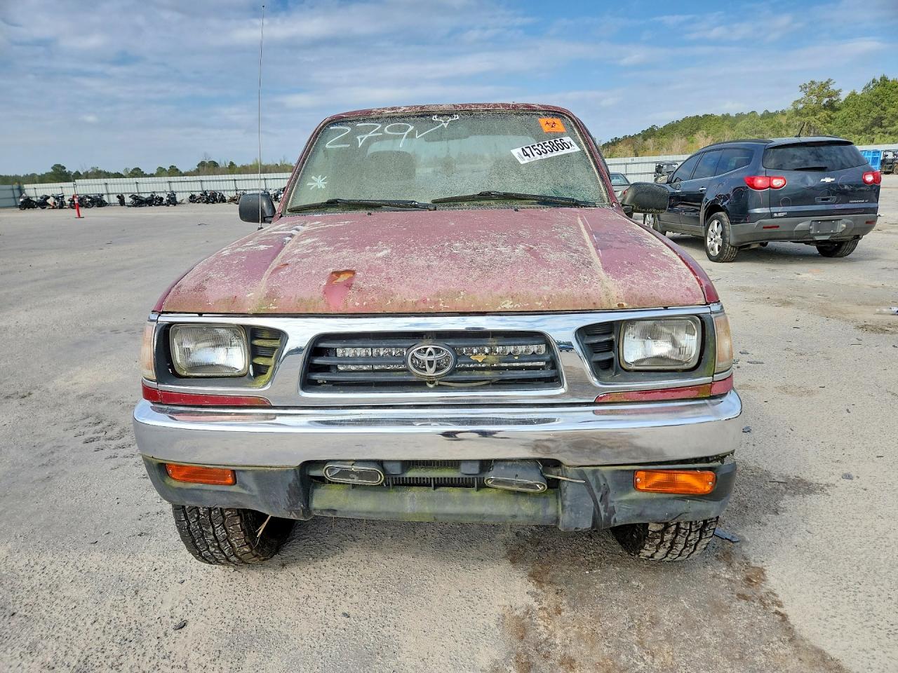 1997 Toyota Tacoma Красный vin: 4TAWM72N8VZ307883