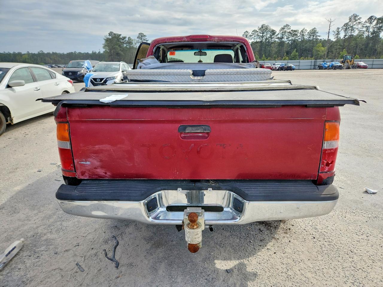 1997 Toyota Tacoma Красный vin: 4TAWM72N8VZ307883