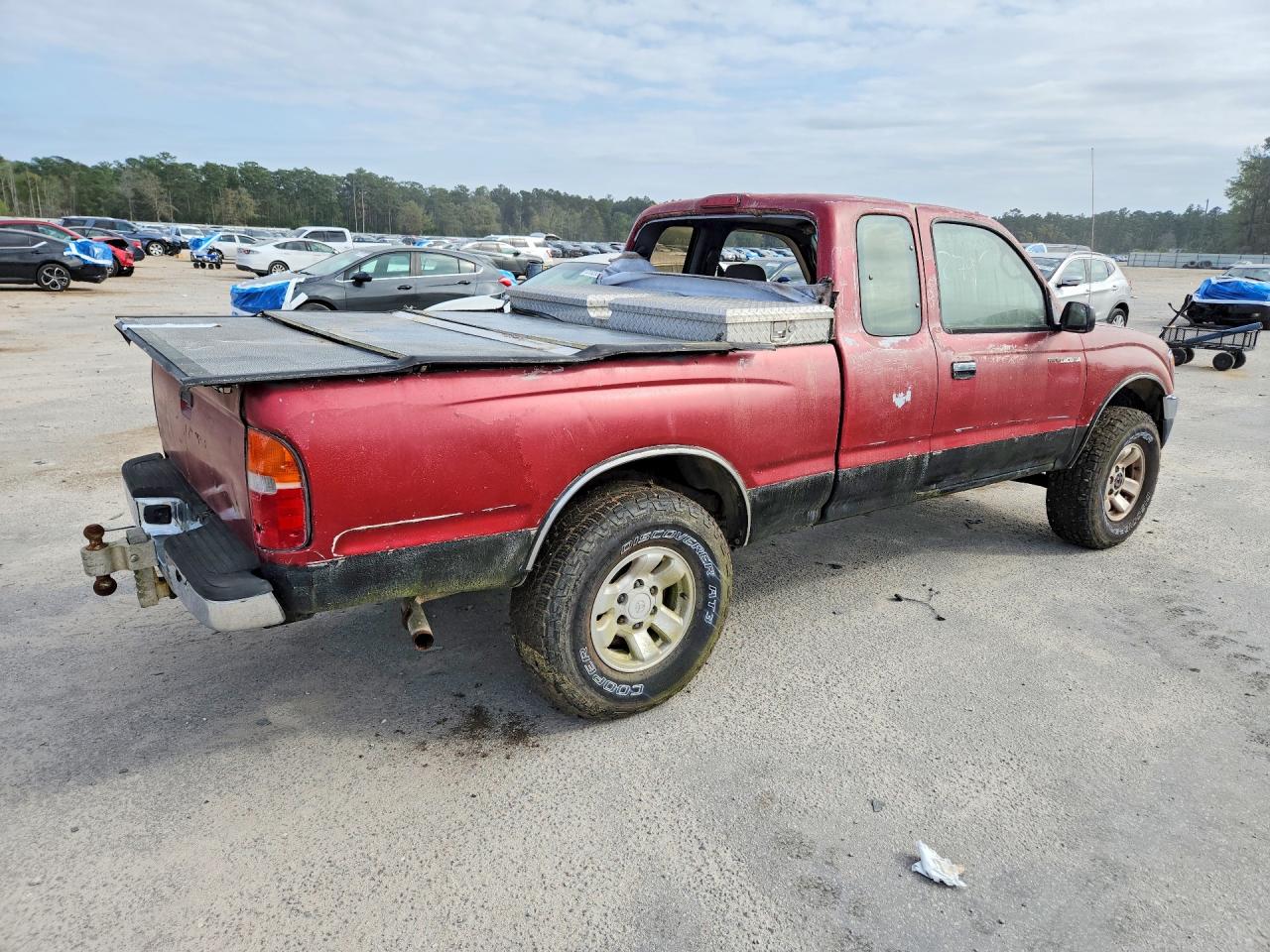 1997 Toyota Tacoma Красный vin: 4TAWM72N8VZ307883