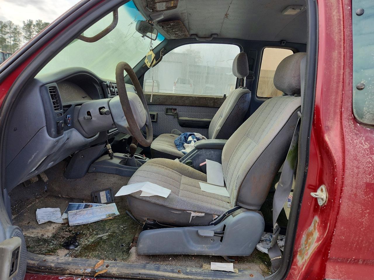 1997 Toyota Tacoma Красный vin: 4TAWM72N8VZ307883