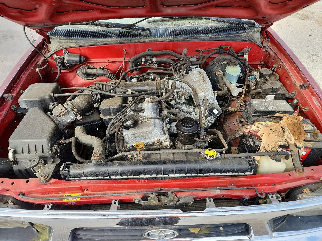 1997 Toyota Tacoma Красный vin: 4TAWM72N8VZ307883