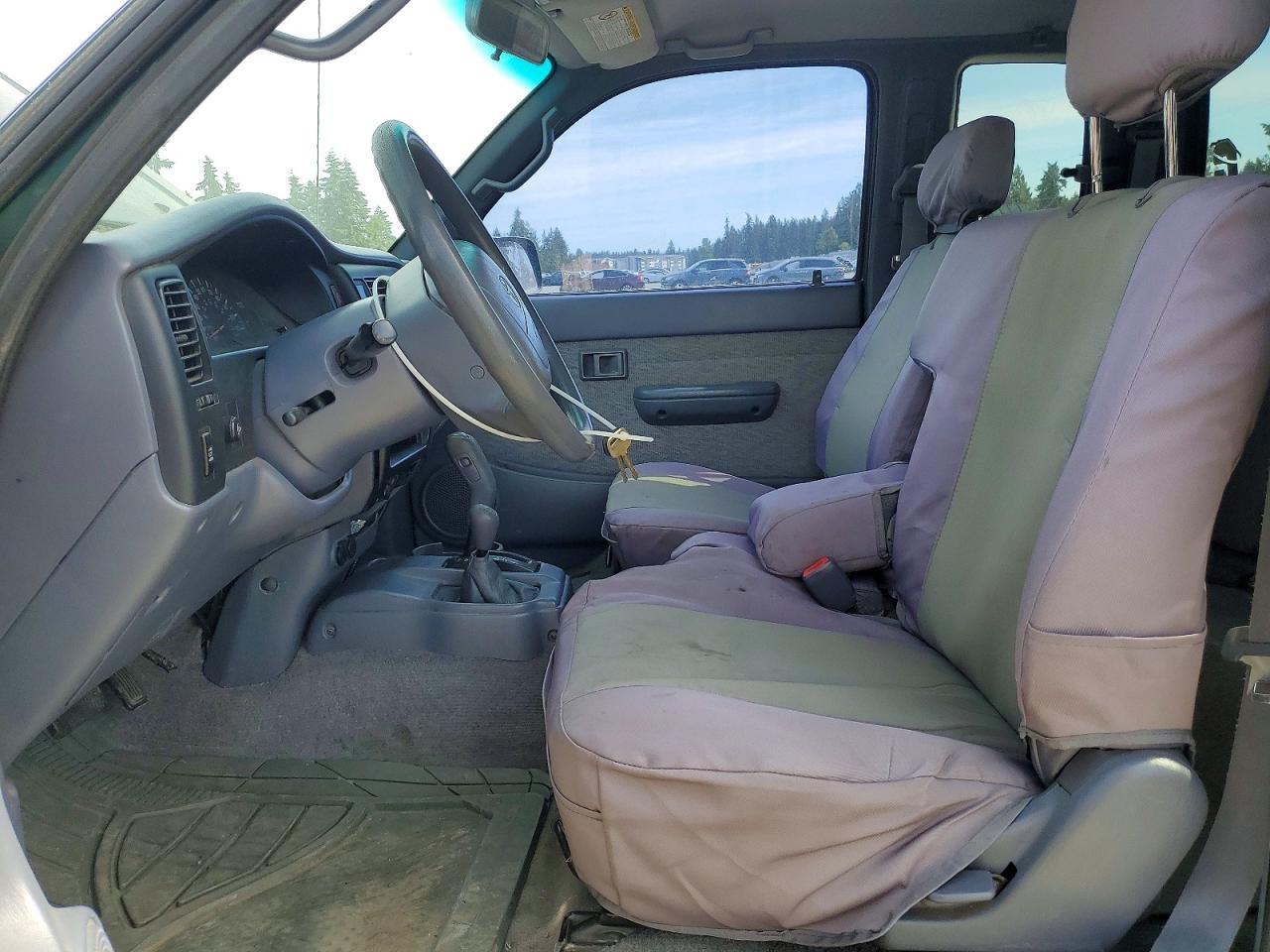 1999 Toyota Tacoma Xtracab Green vin: 4TAWM72N8XZ417741