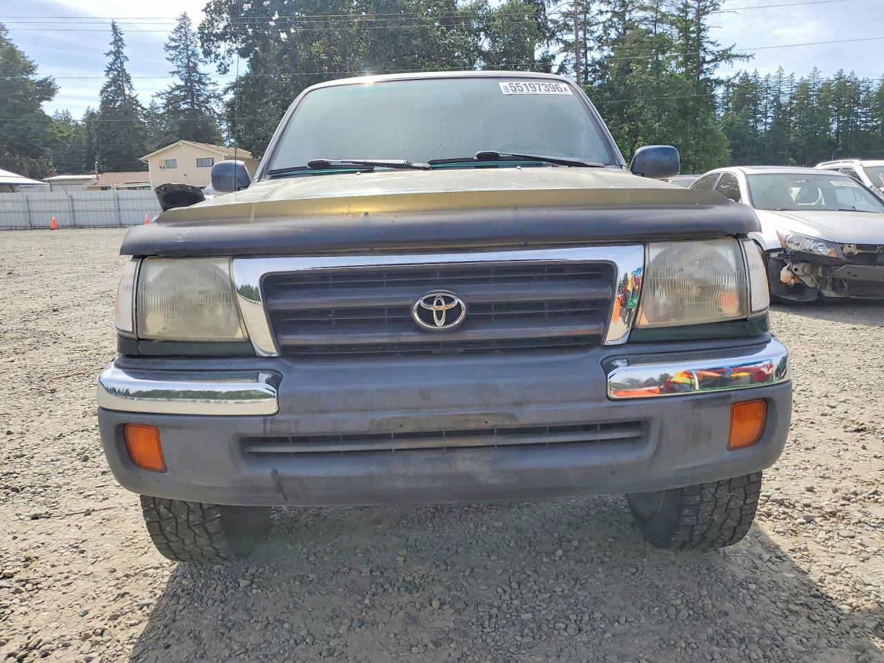 1999 Toyota Tacoma Xtracab Green vin: 4TAWM72N8XZ417741