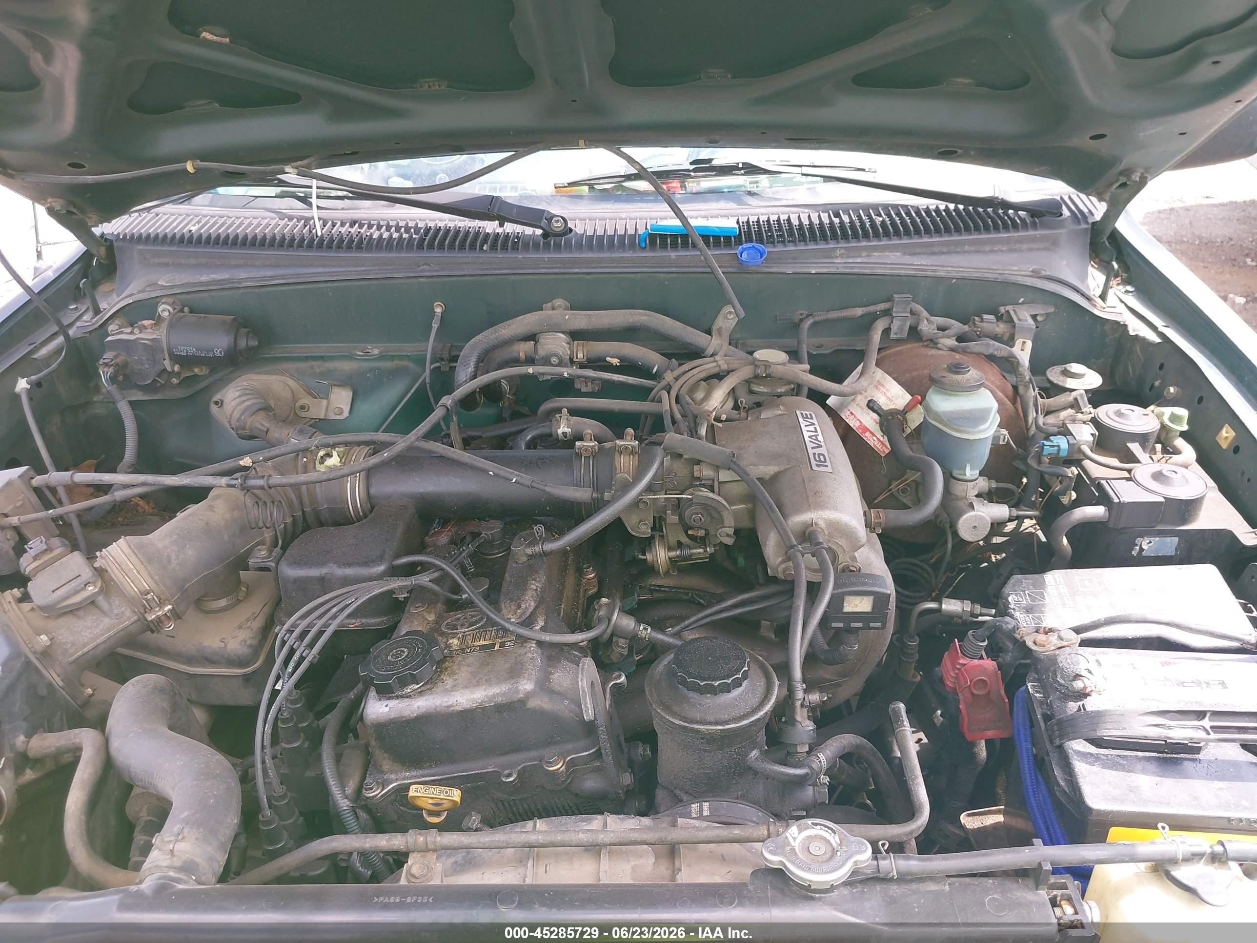 1999 Toyota Tacoma   Green vin: 4TAWM72N9XZ446262