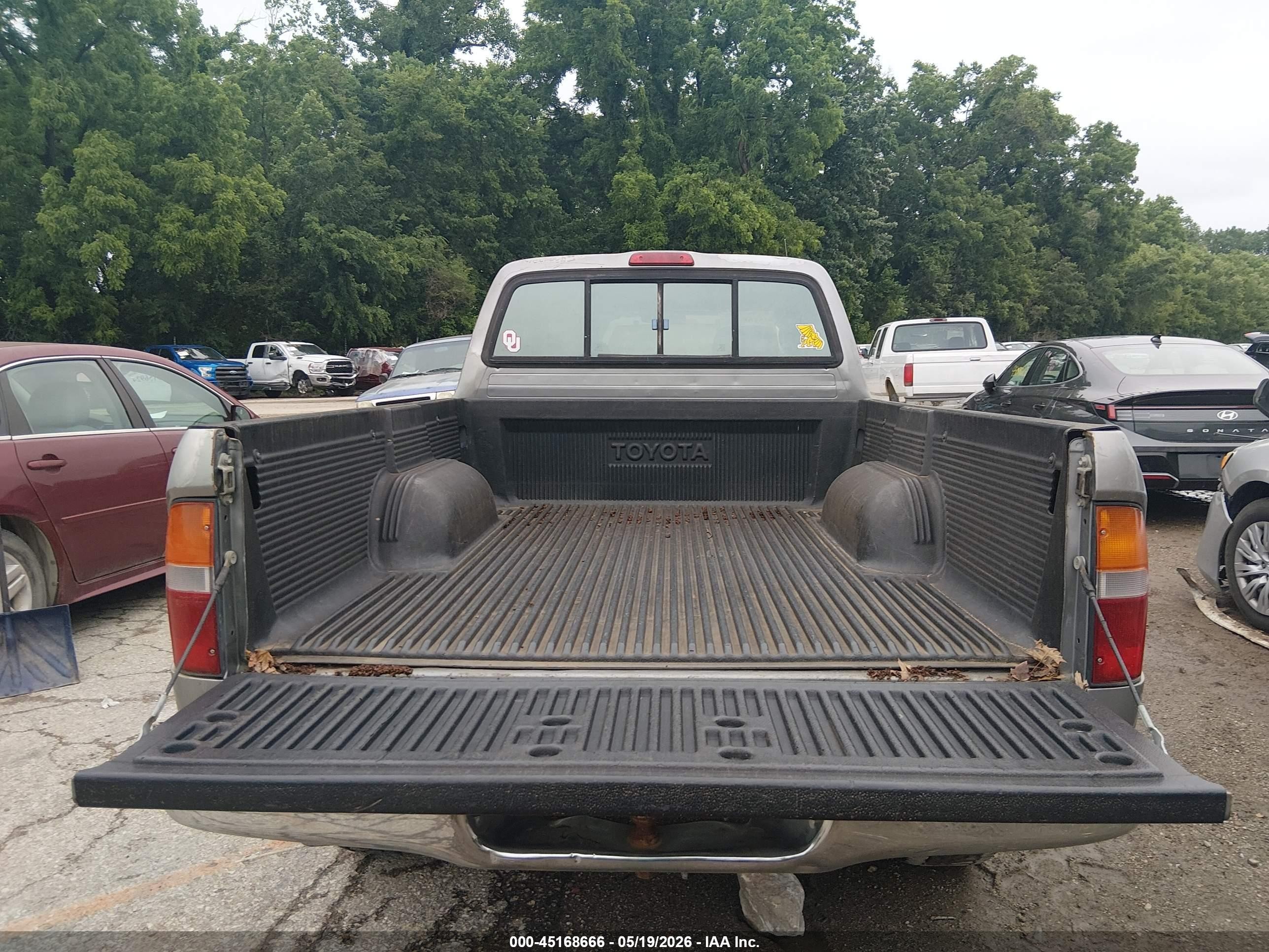 1996 Toyota Tacoma Xtracab Gray vin: 4TAWM72NXTZ210715