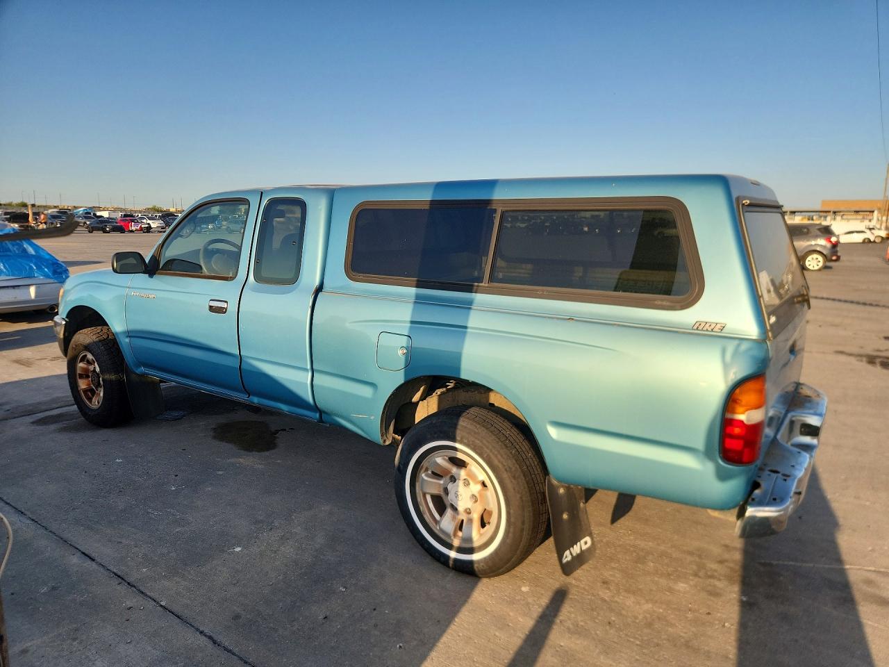 1997 Toyota Tacoma Base Бирюзовый vin: 4TAWM72NXVZ236542